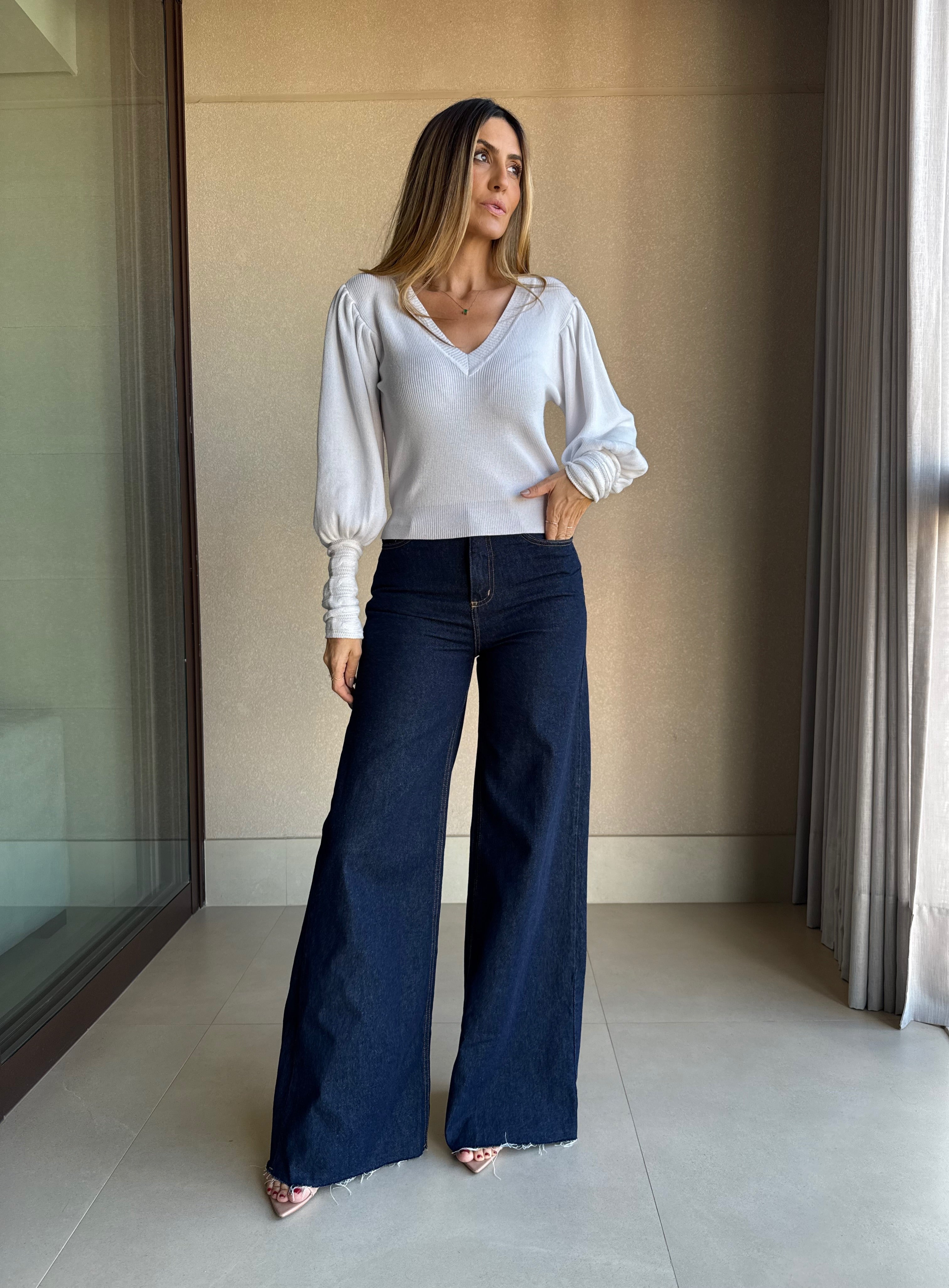 Blusa Lurex Julia
