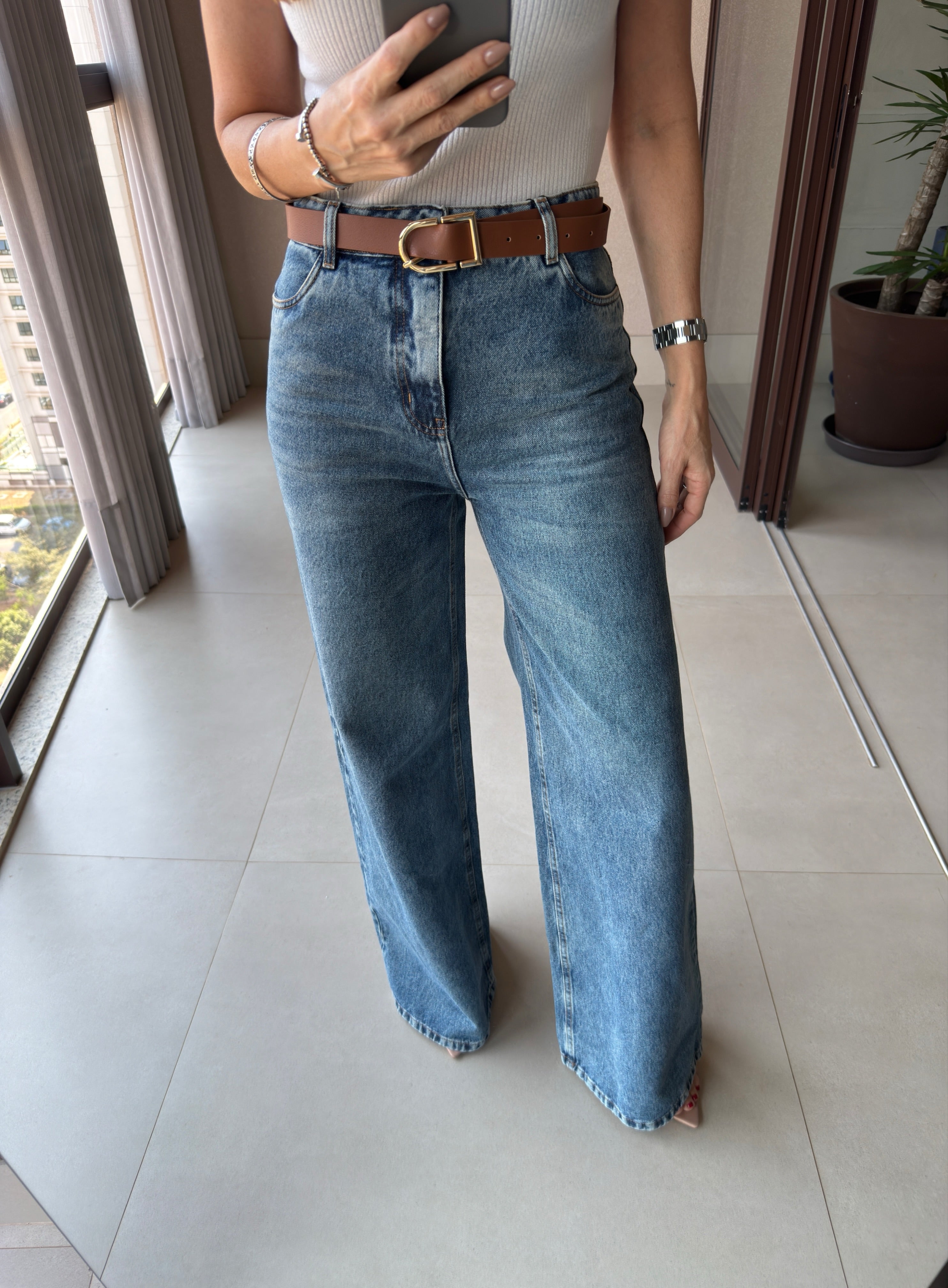 Calça Pantalona Júlia