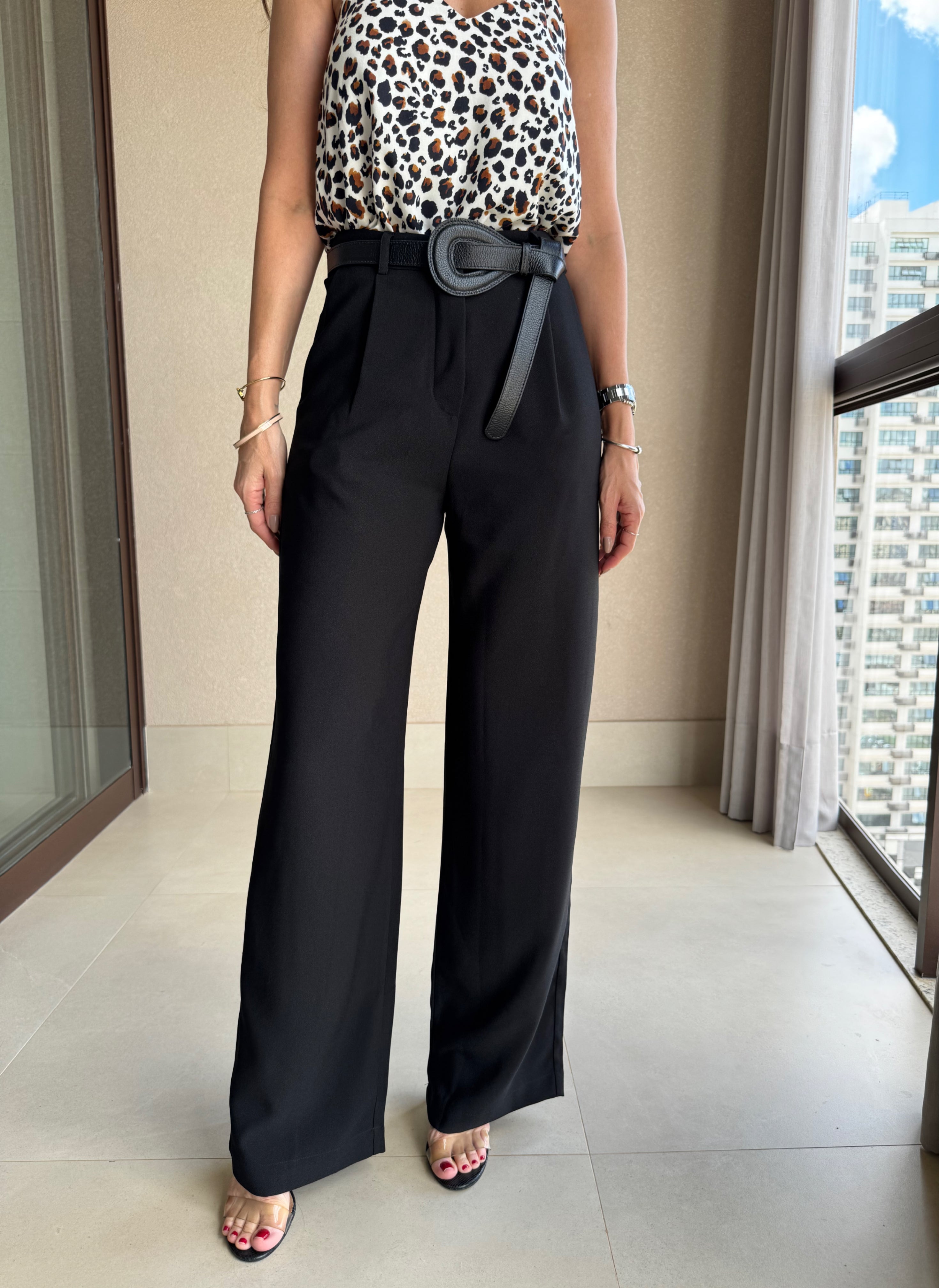 Calça Wide Leg Sarah