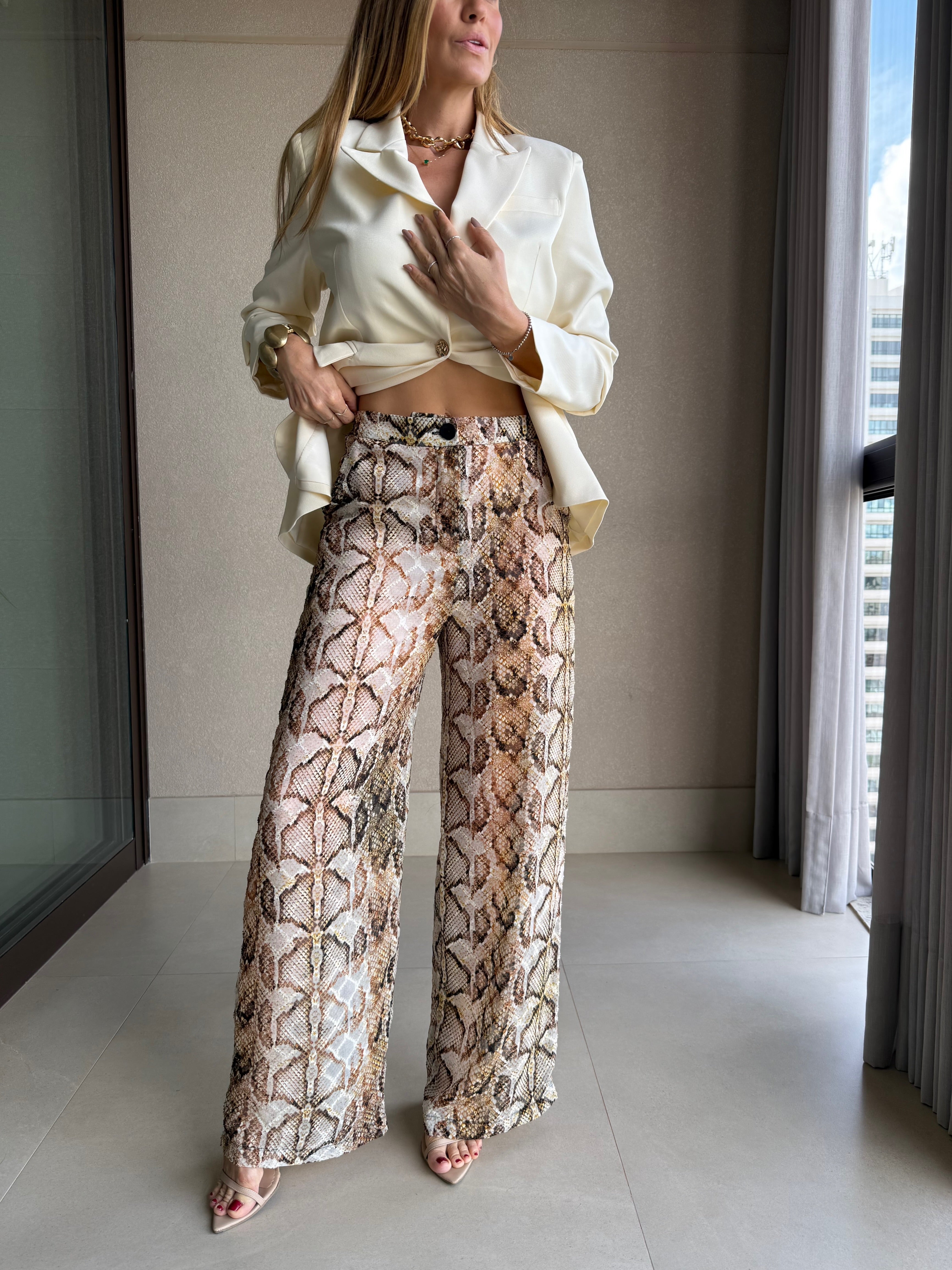 Calça Chiffon Grazi