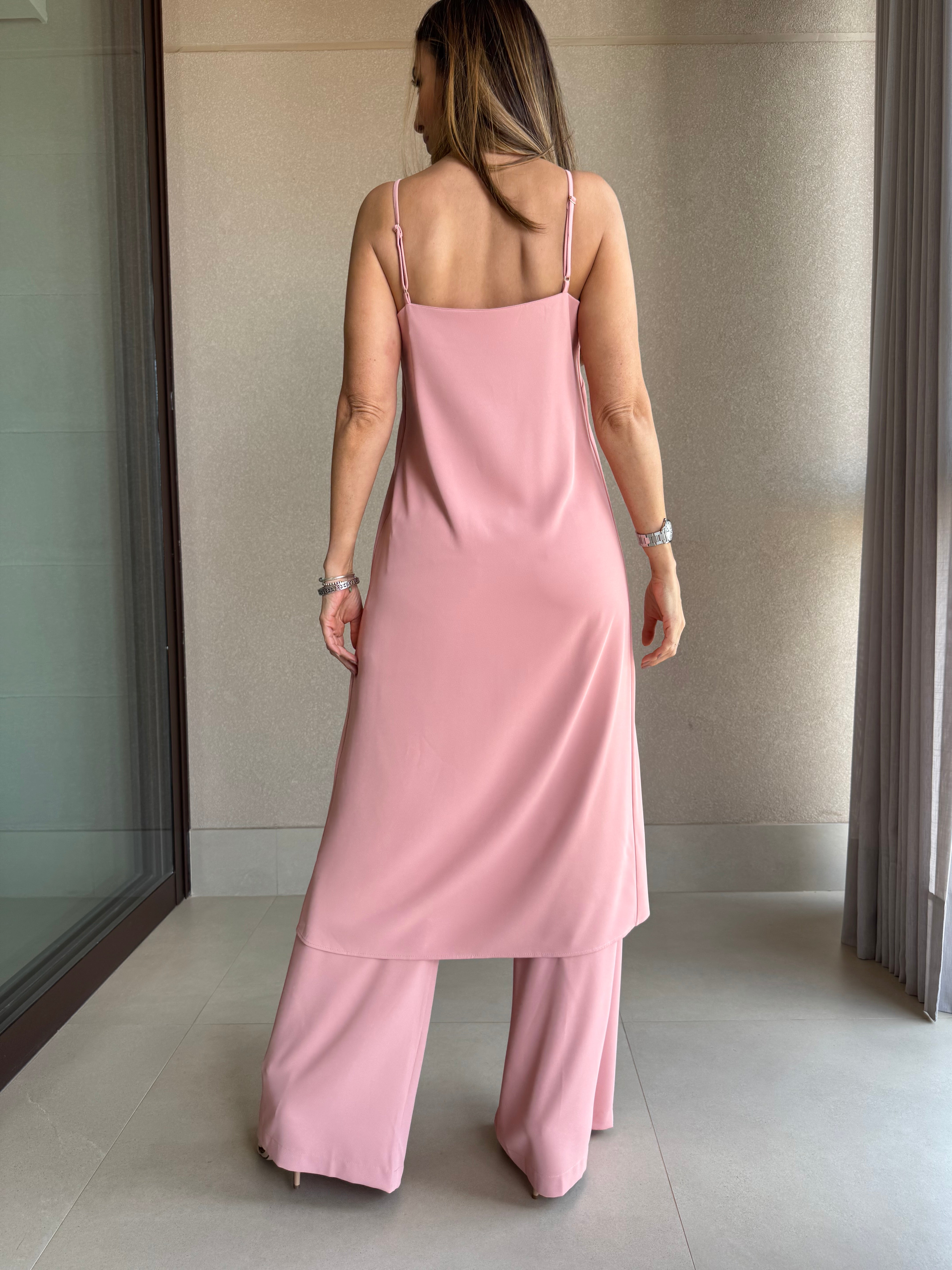 Conjunto Túnica e Calça Alfaiataria