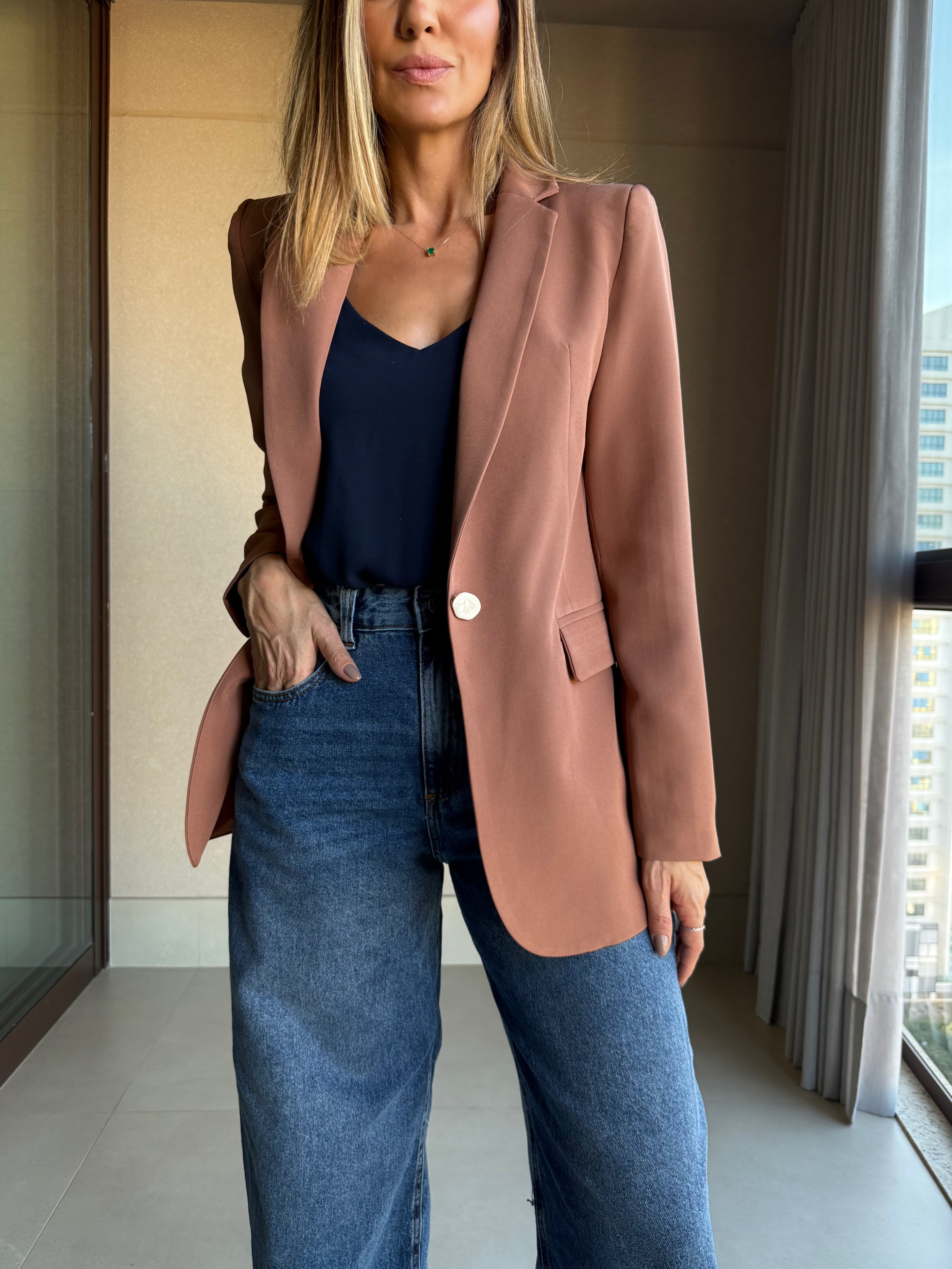 Blazer Sílvia Madrepérola