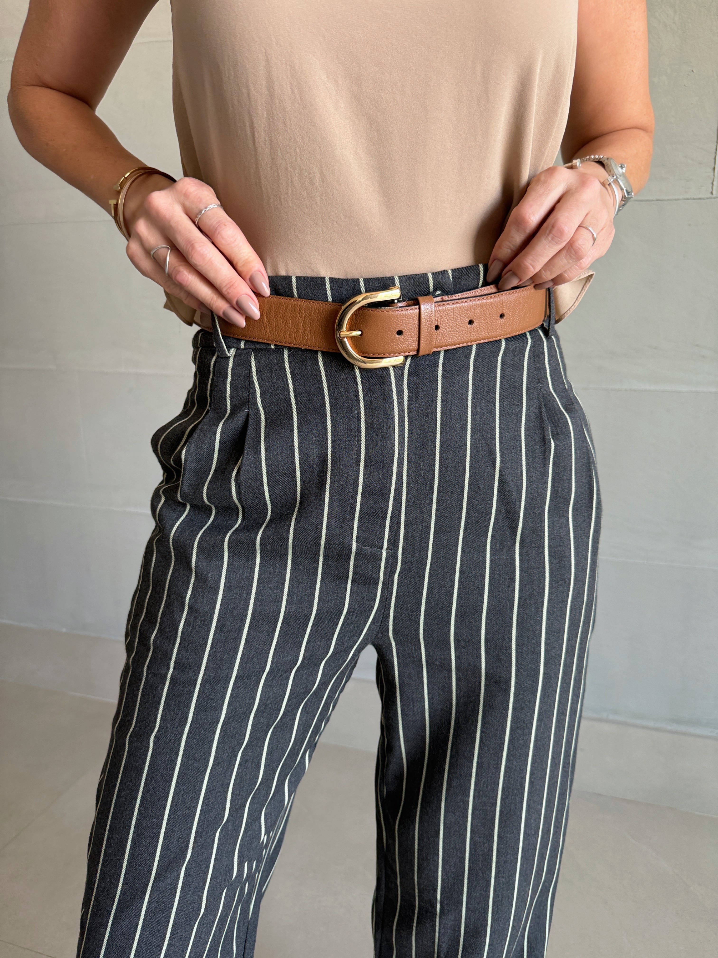 Cinto Narcisa em Couro