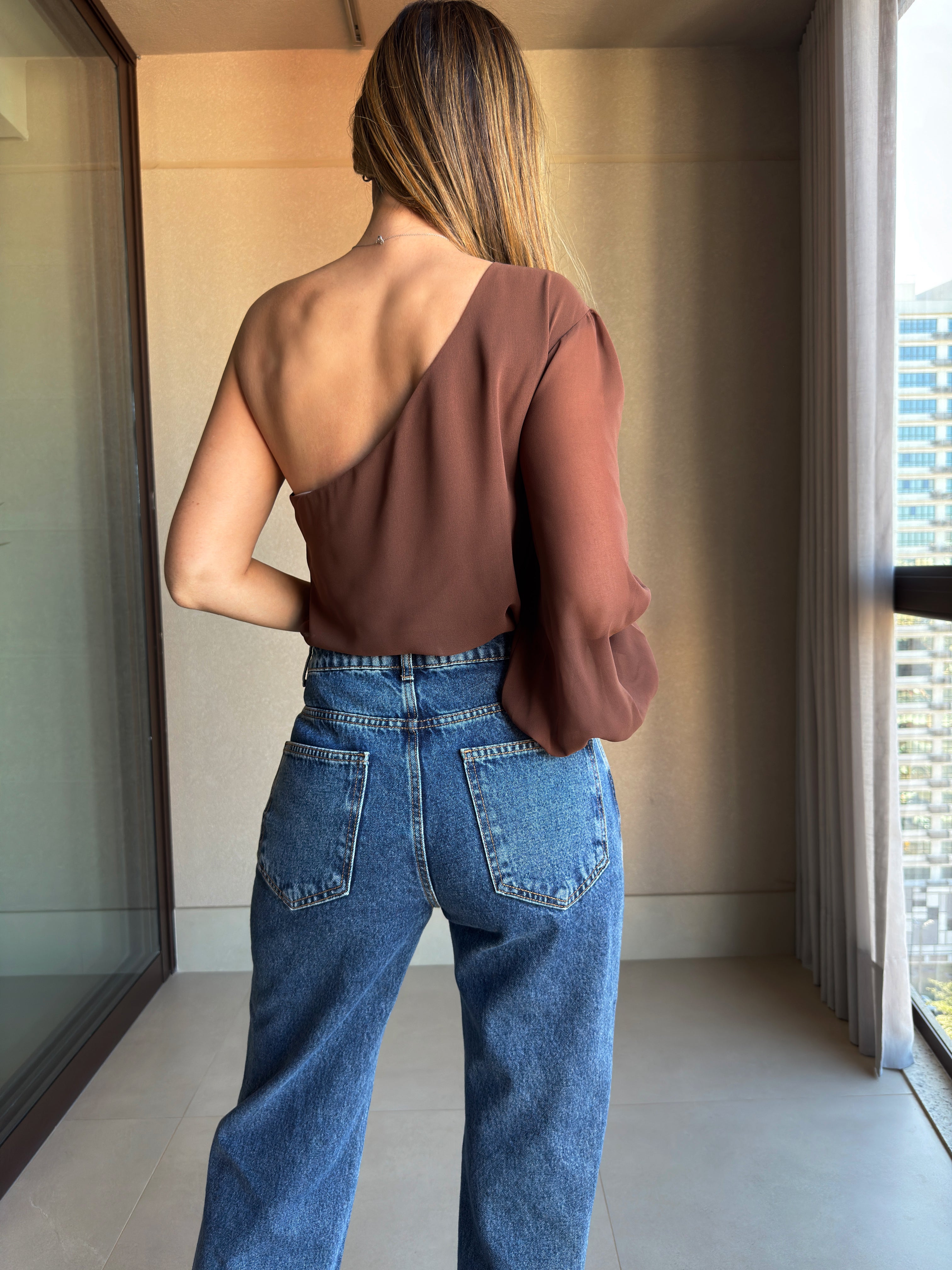 Calça Jeans Wide Pri