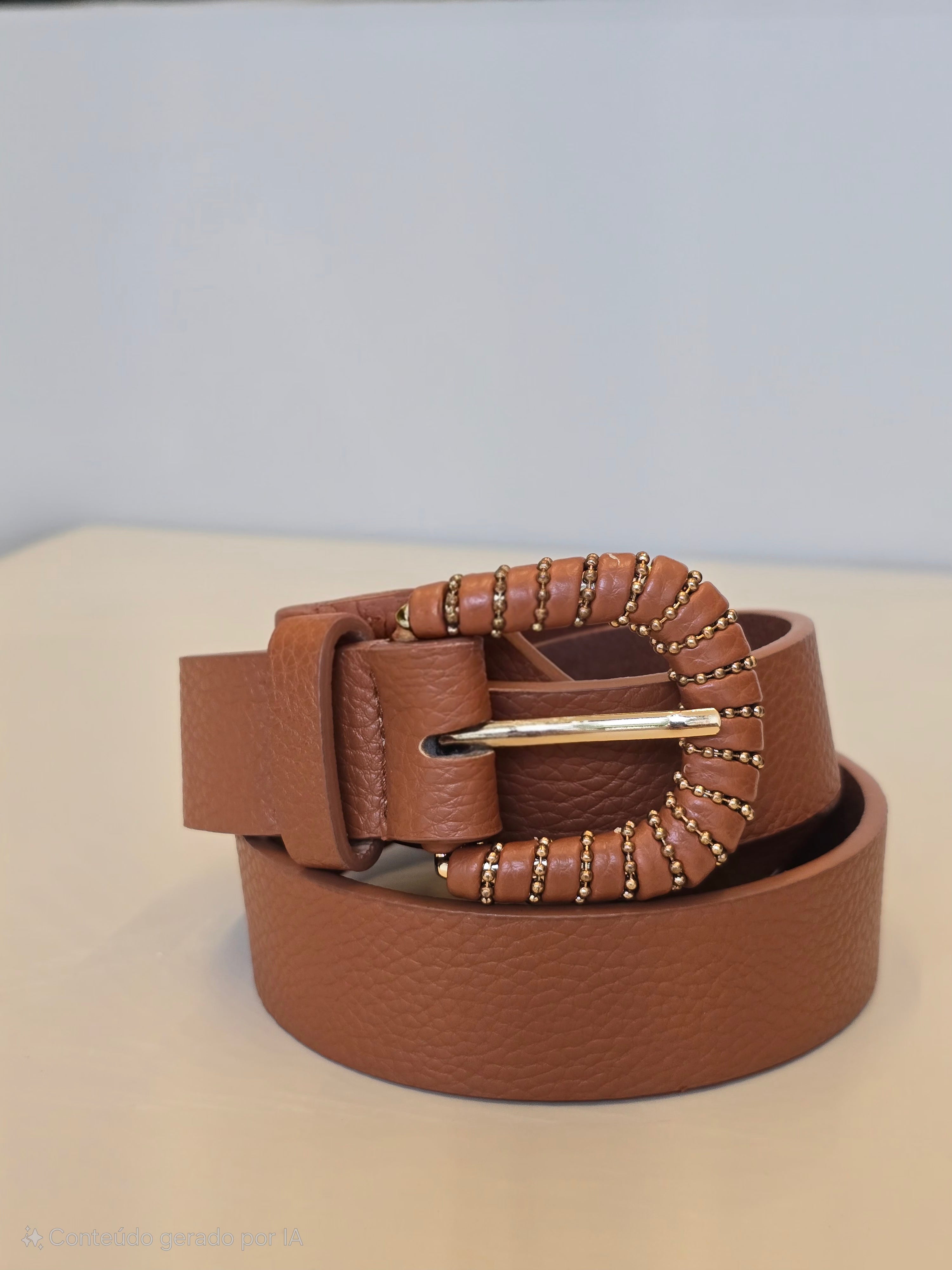 Cinto Fivela Detalhada
