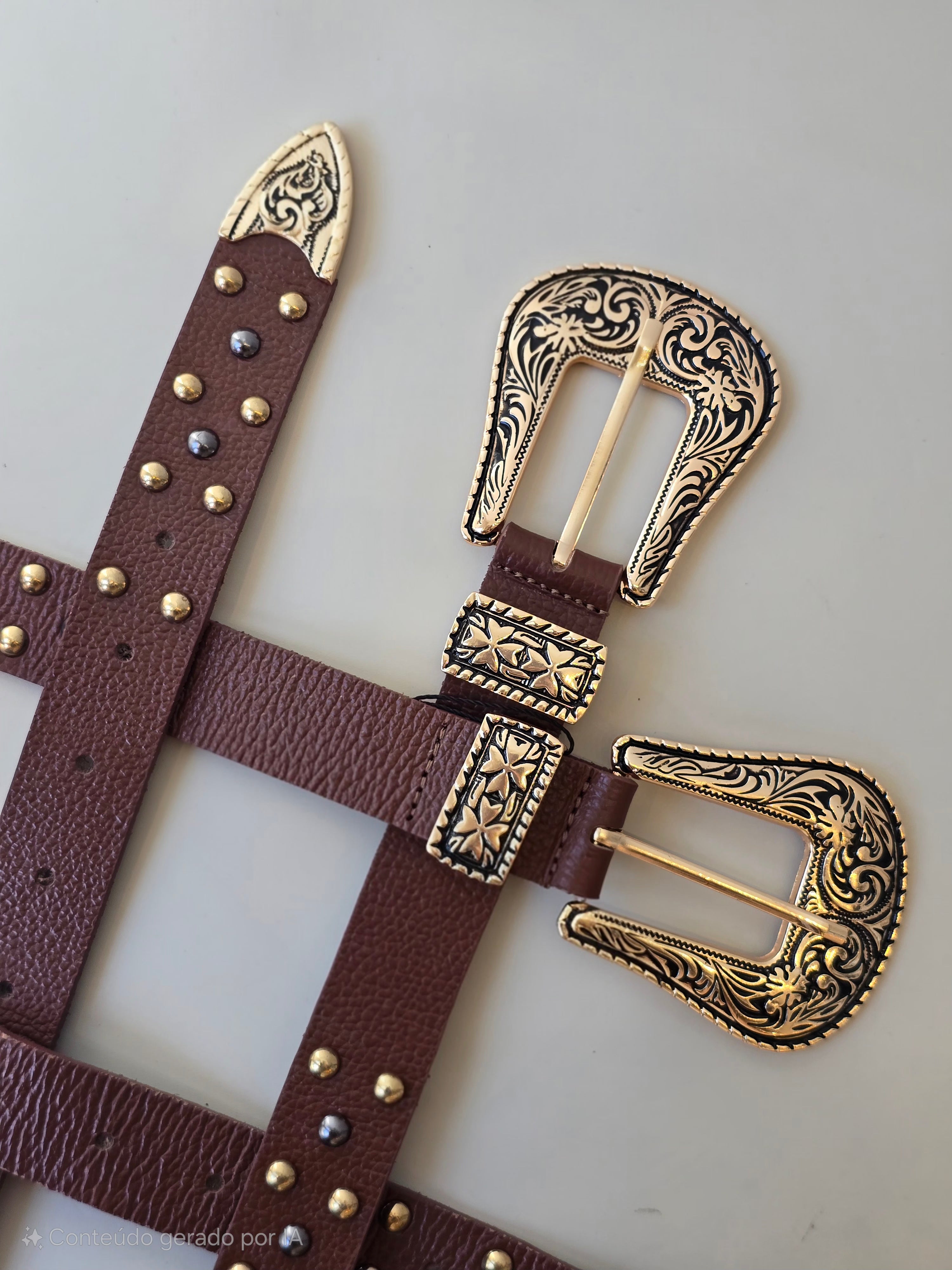 Cinto Western Bordado