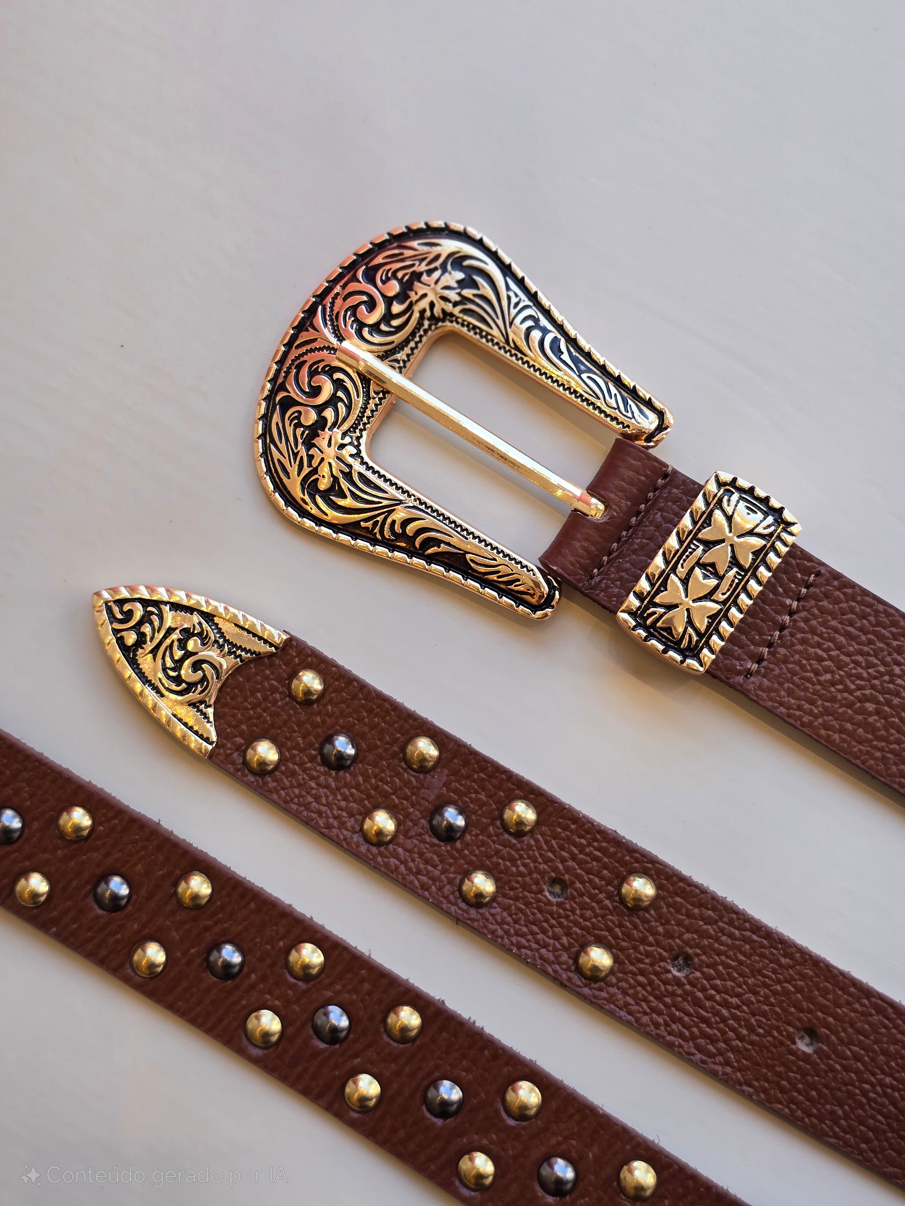 Cinto Western Bordado