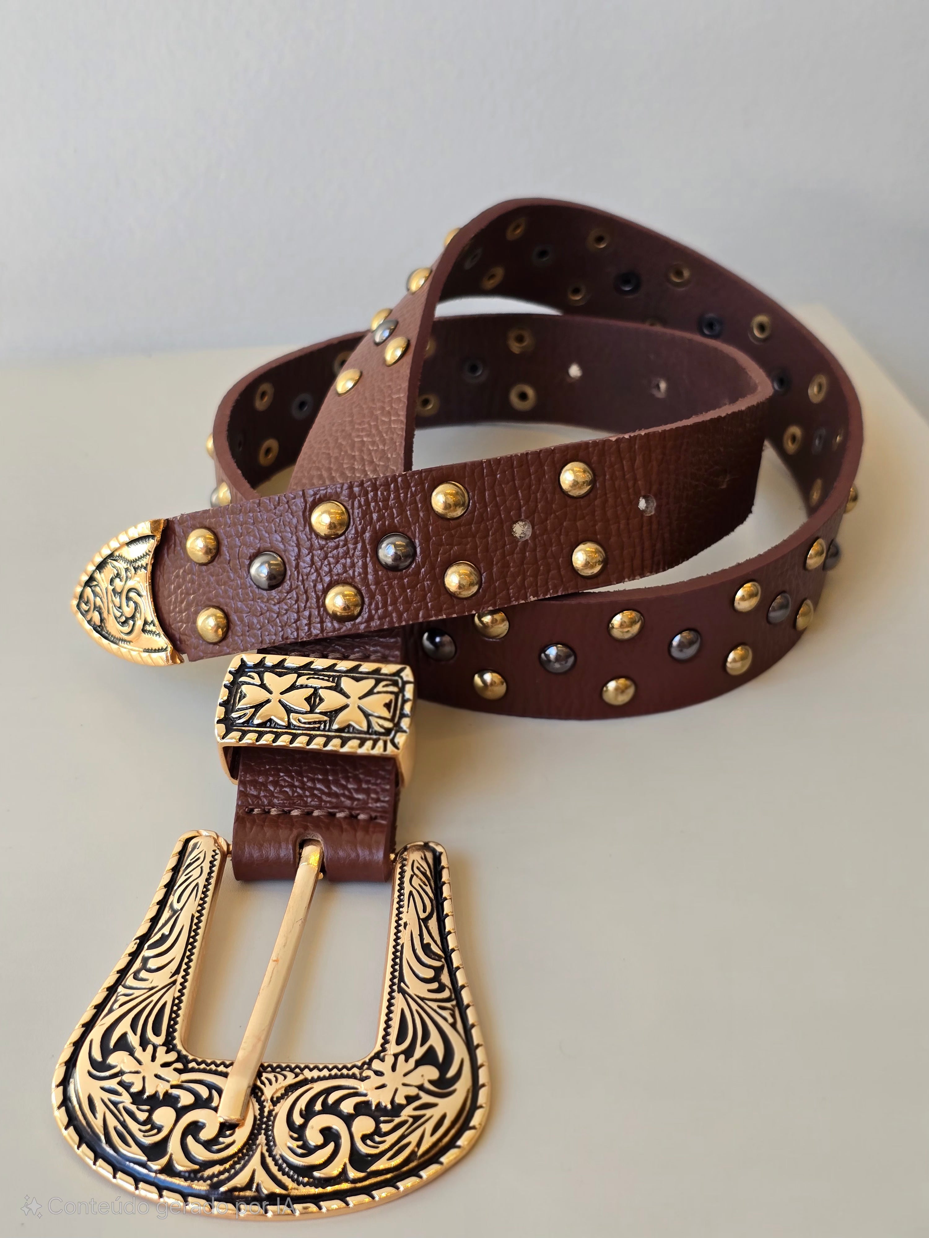 Cinto Western Bordado