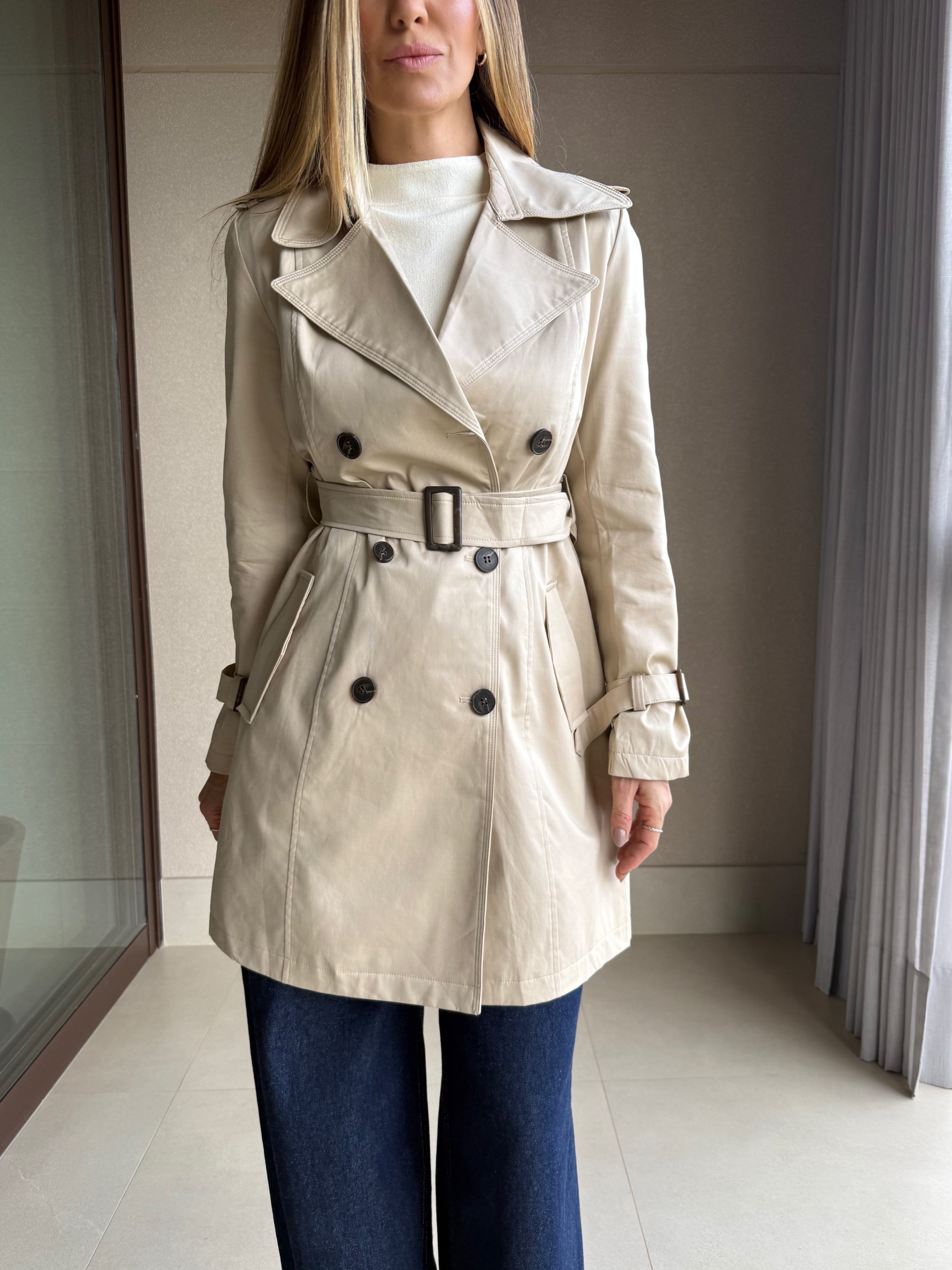 Trench Coat longo Alícia