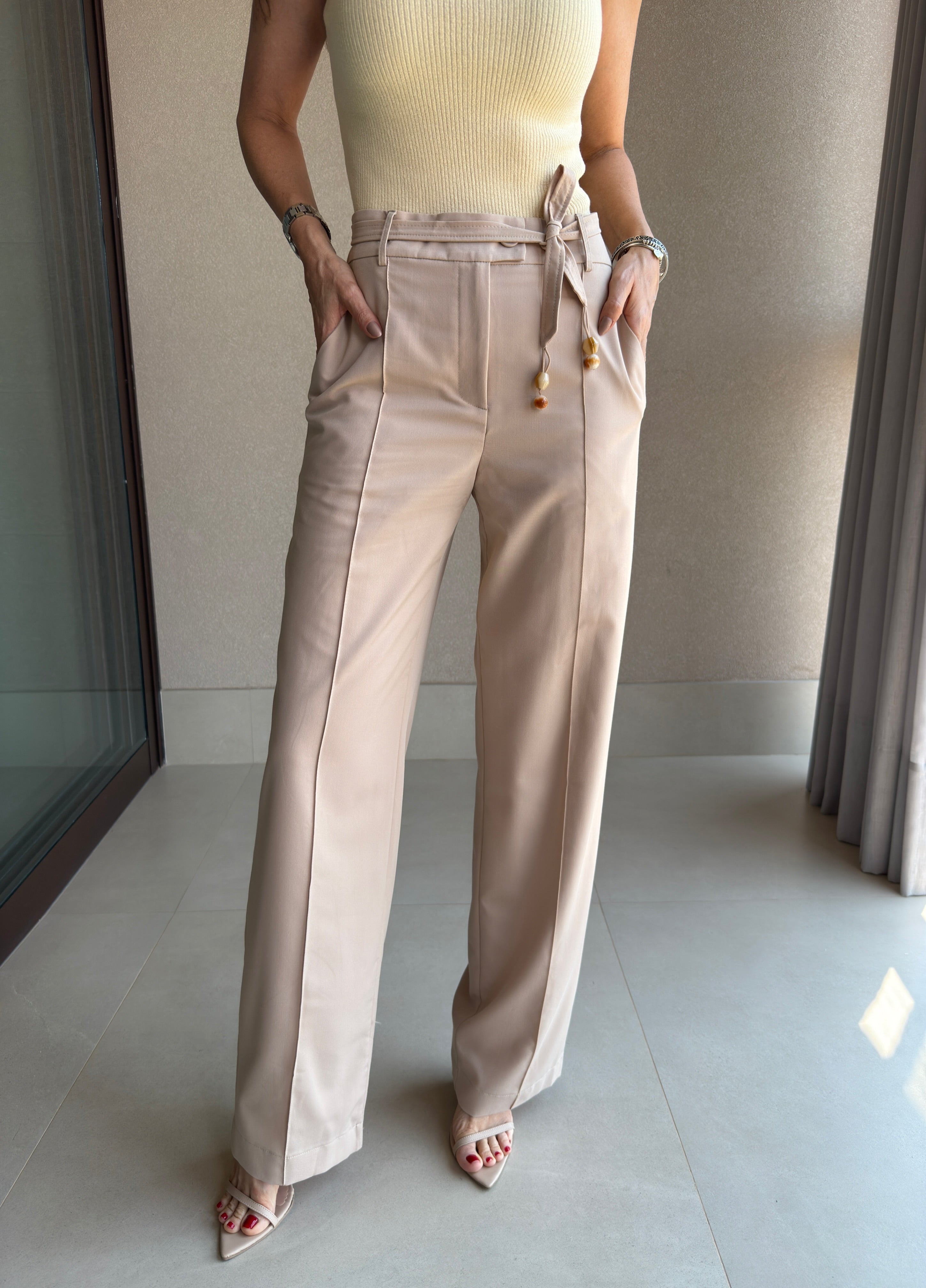 Calça Faixa com Ponteira