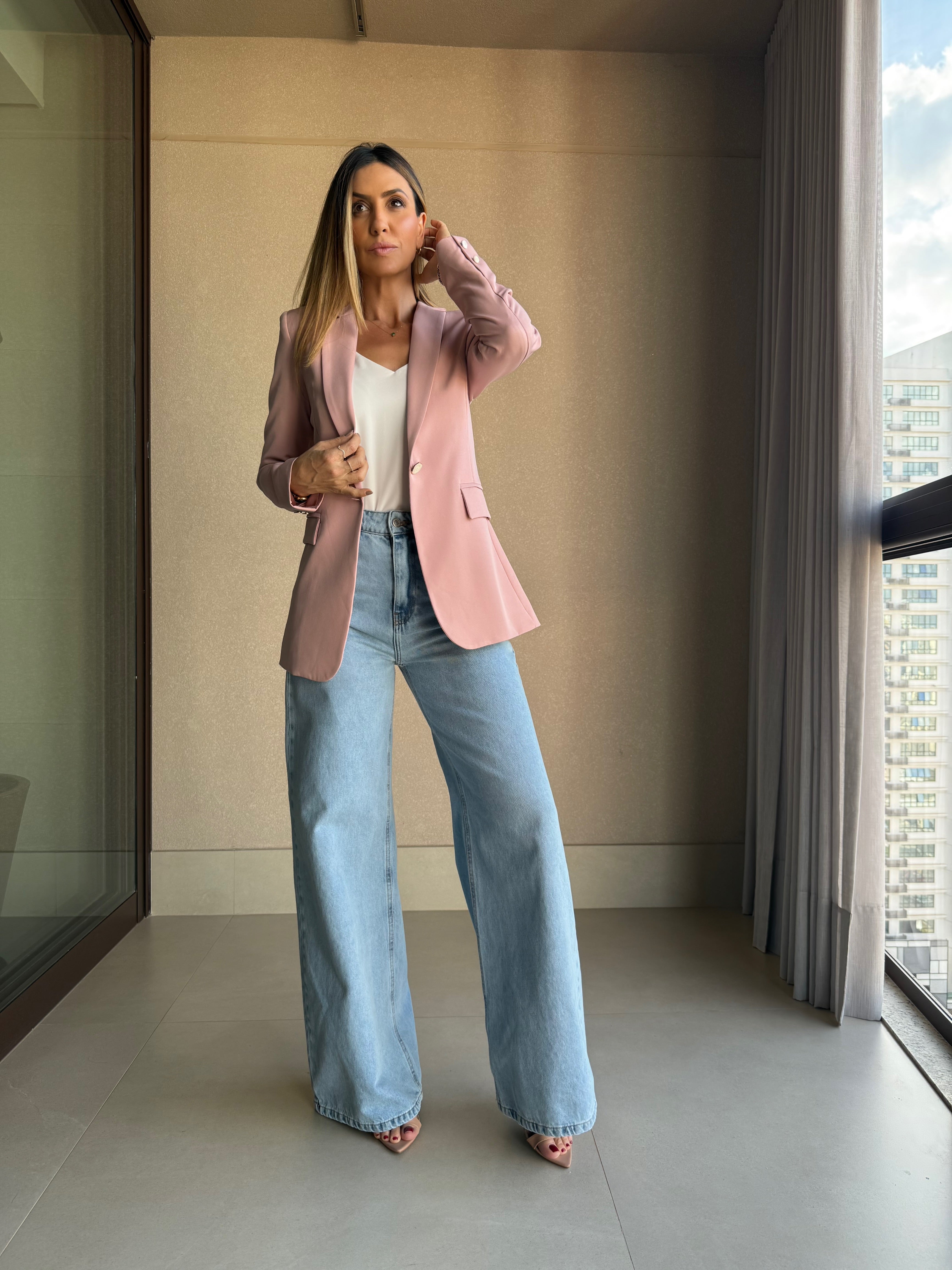 Blazer Sílvia Madrepérola