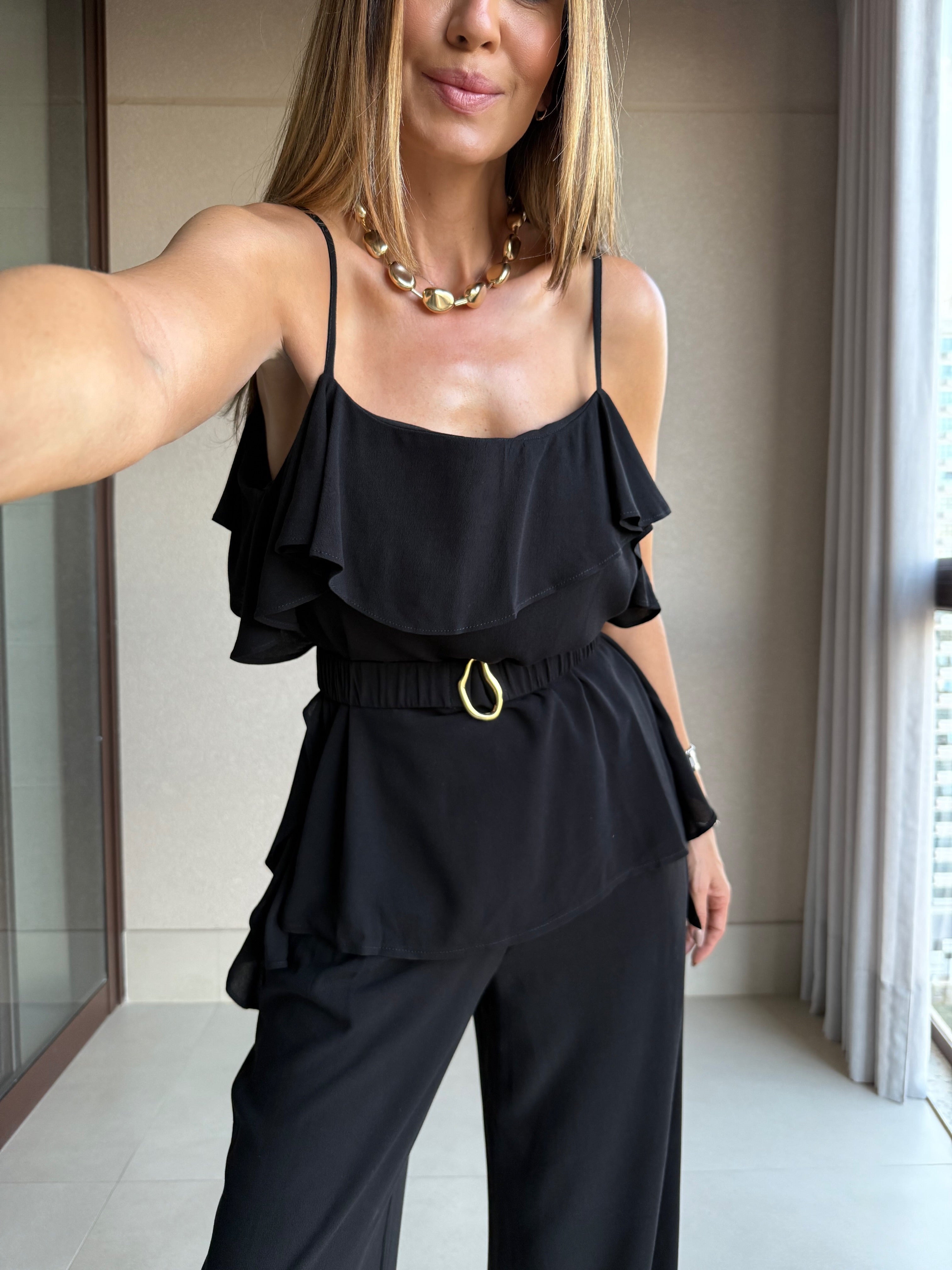 Conjunto Virginia Preto