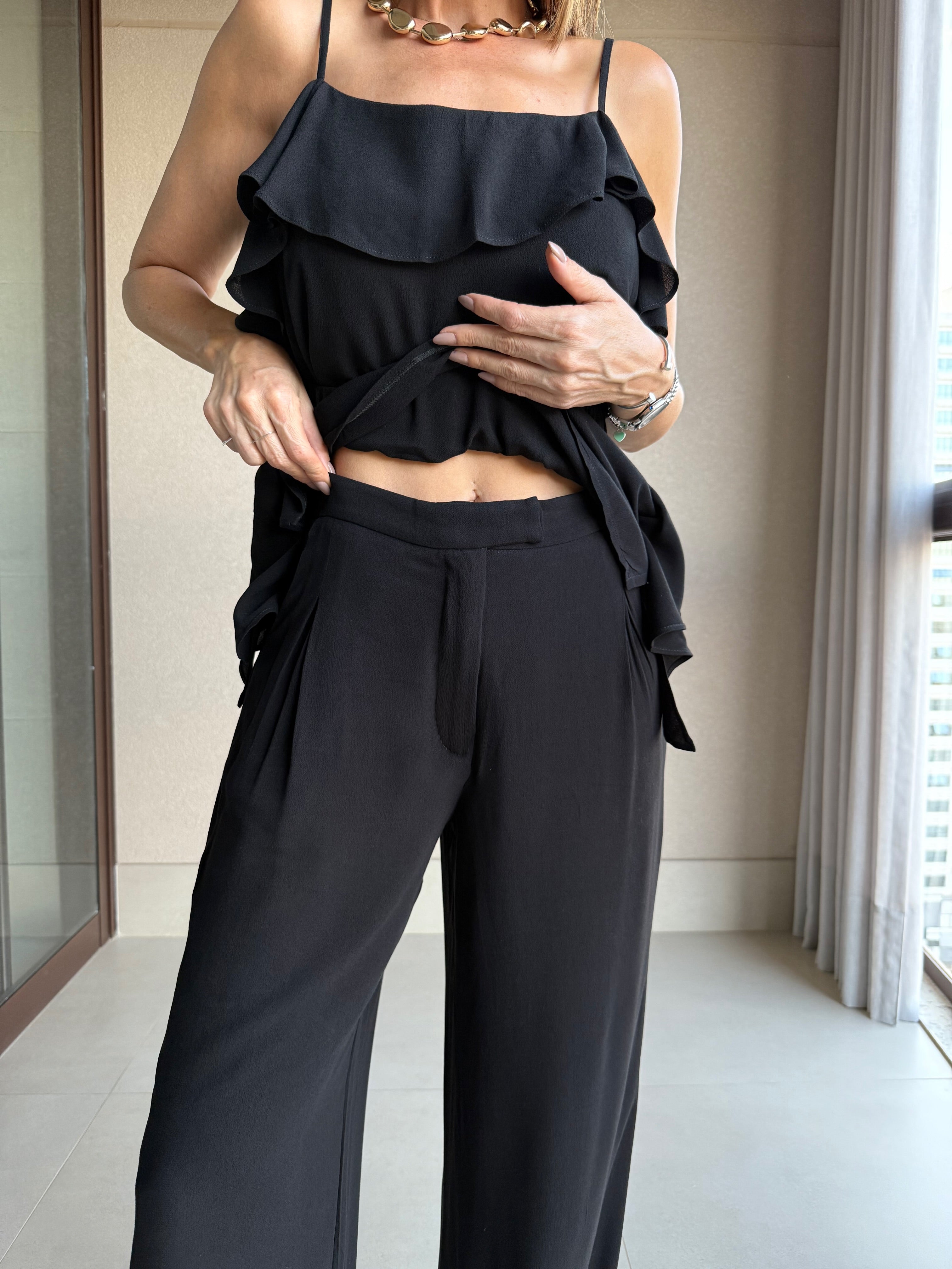 Conjunto Virginia Preto