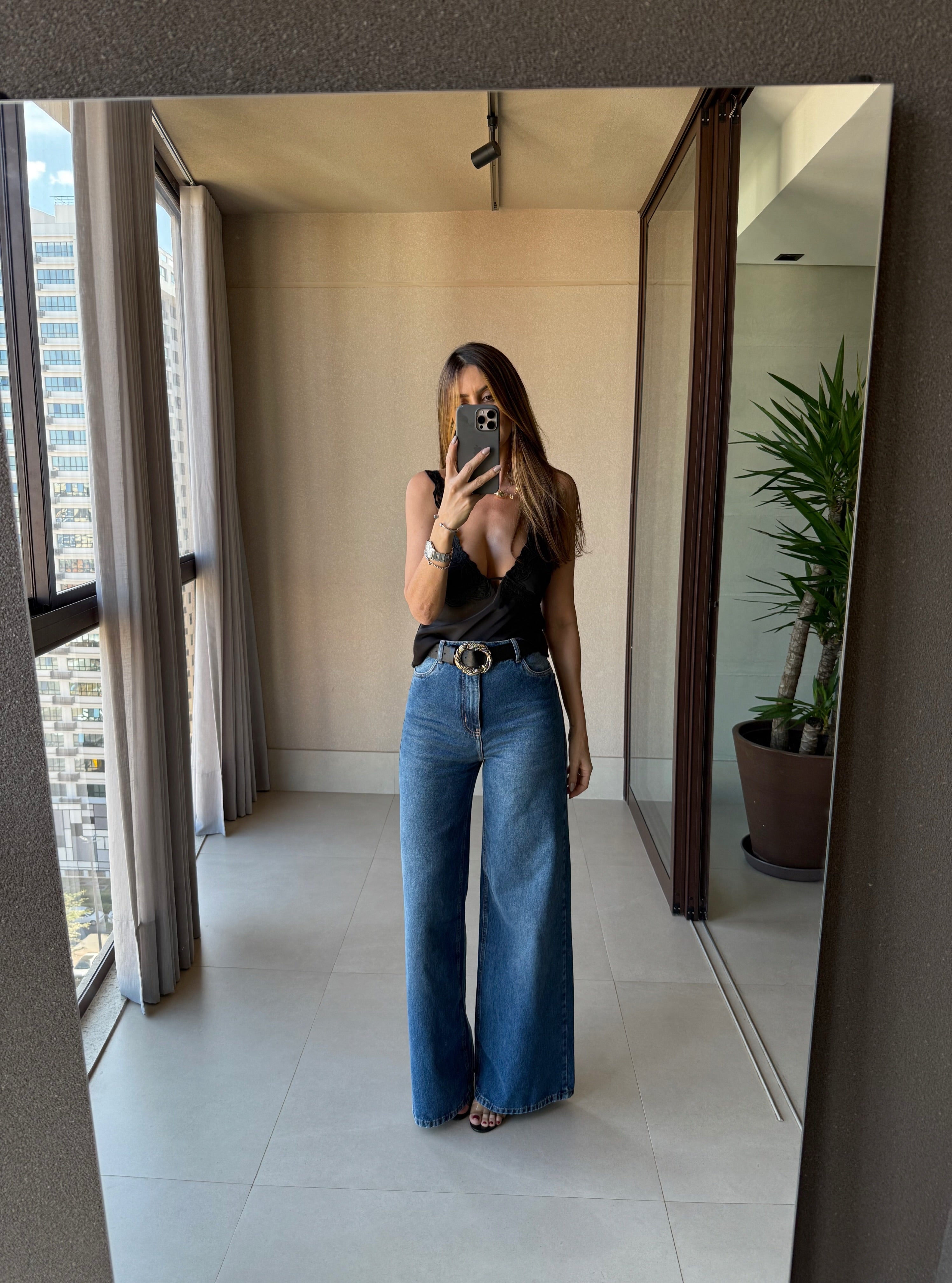Blusa Cetim Mavie