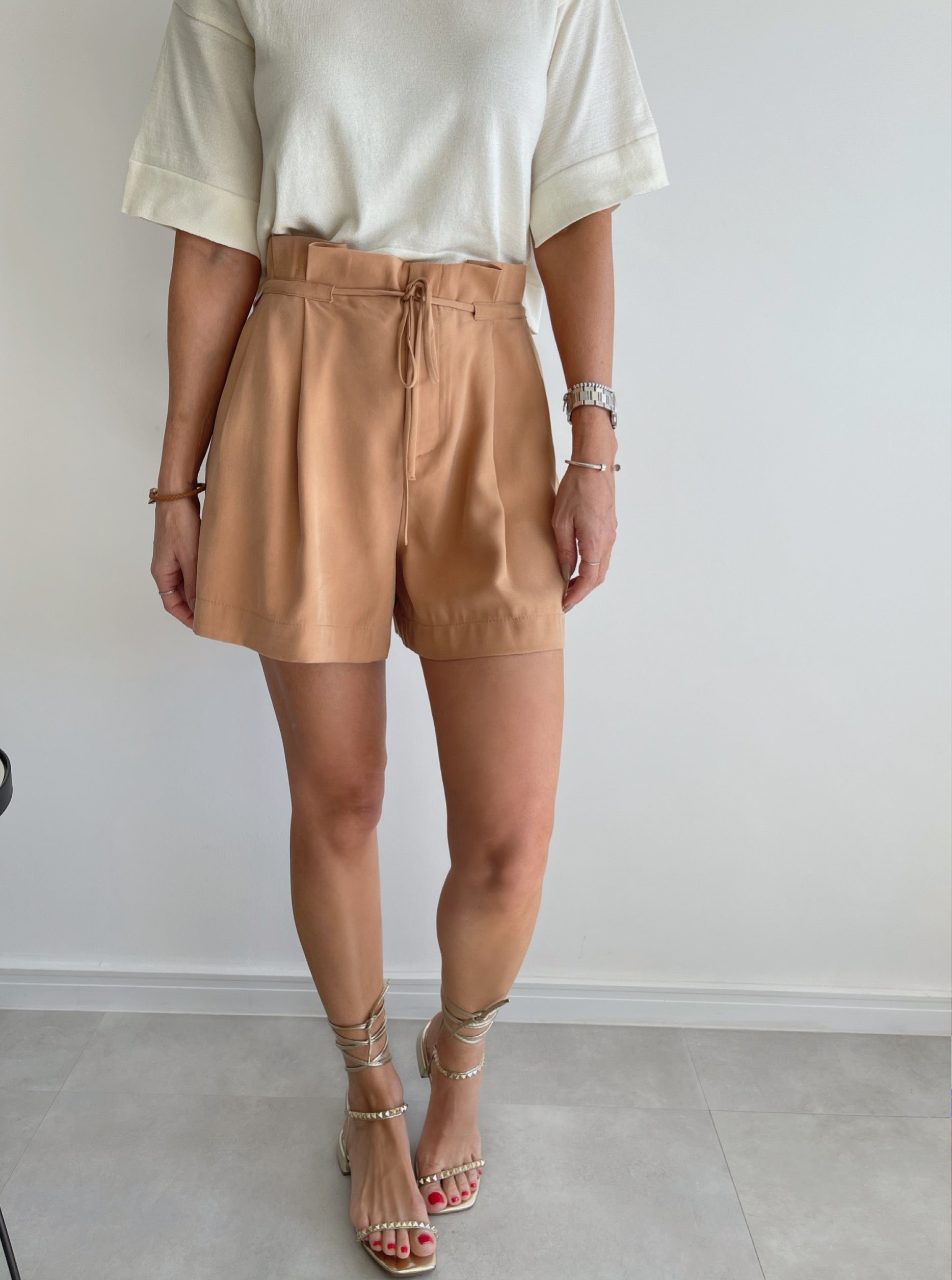 Short Alfaiataria Viscose Twill