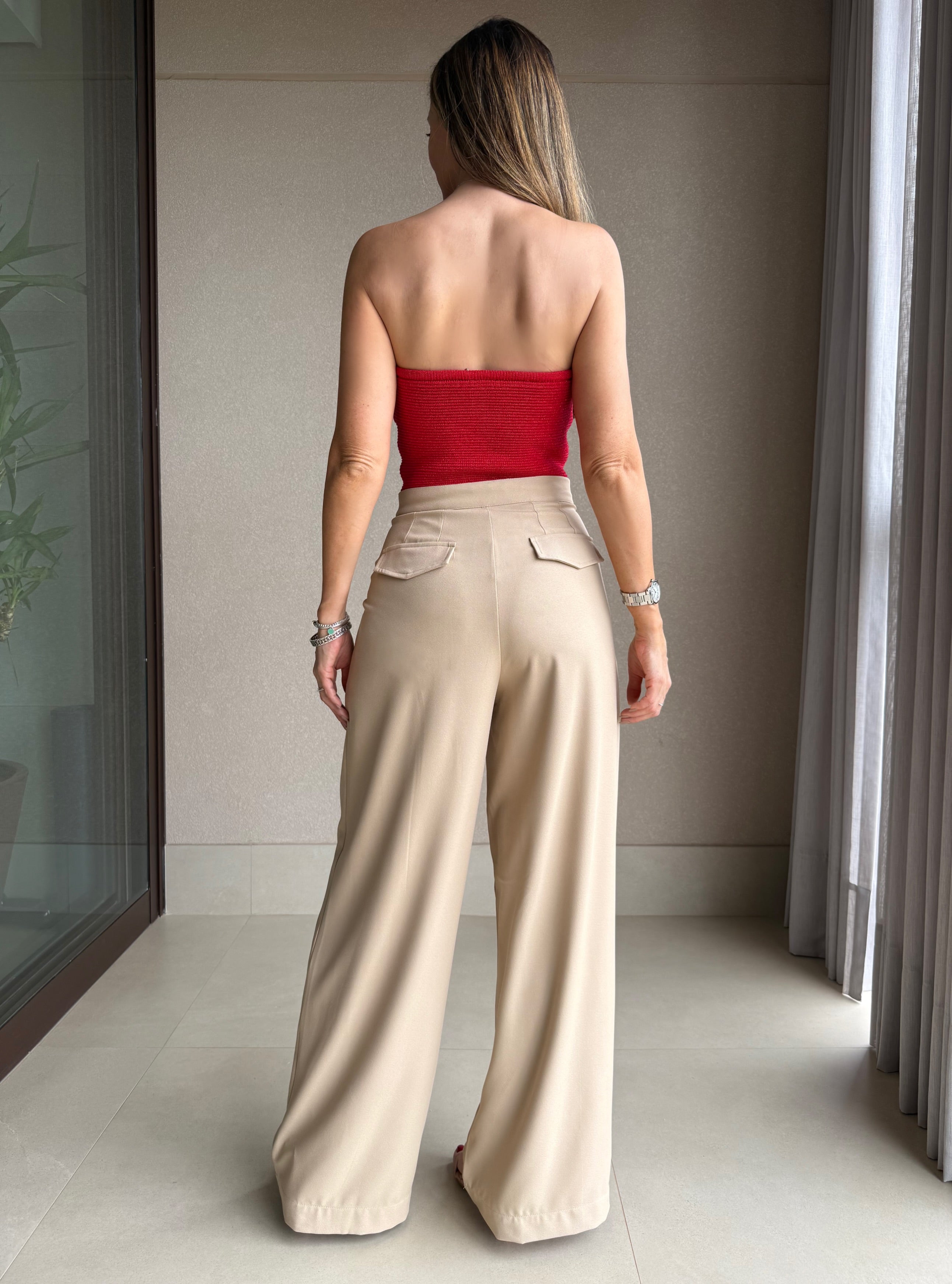 Calça Crepe Alfaiataria