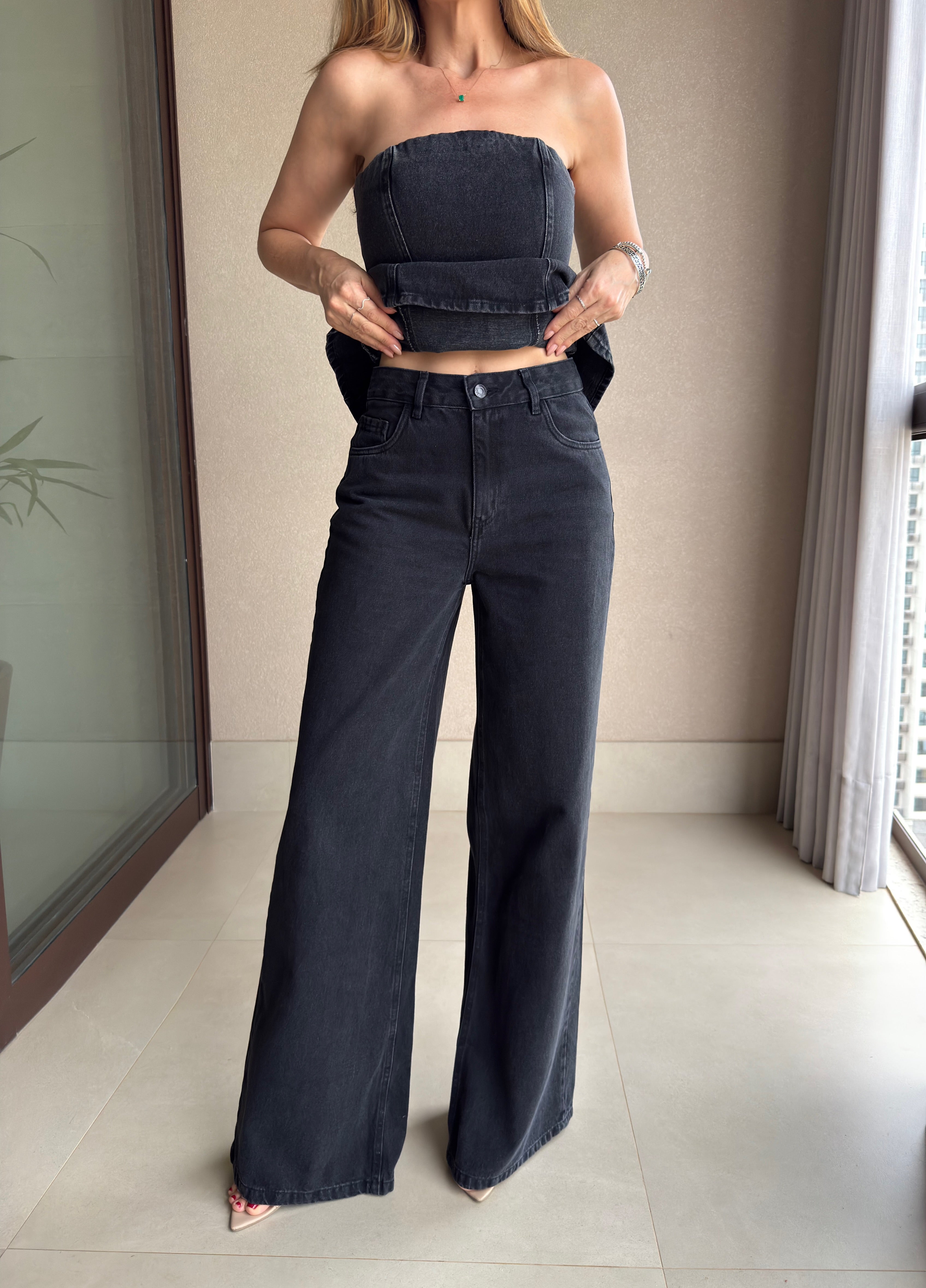 Calça Black Jeans Chloe