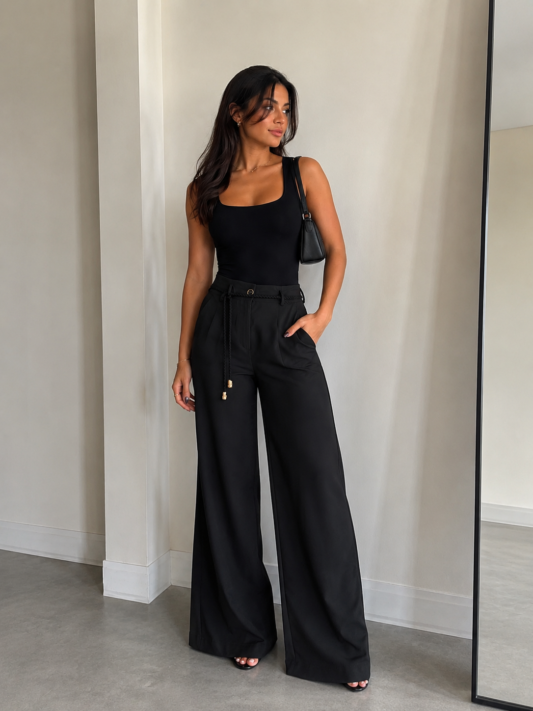 Calça Reta Twill