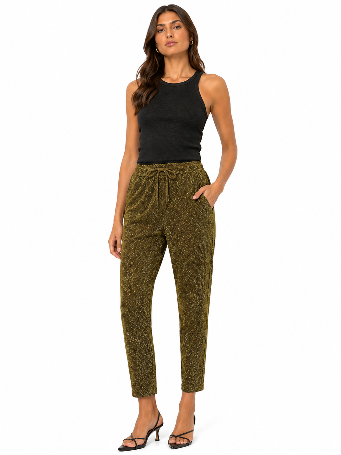 Calça Lurex