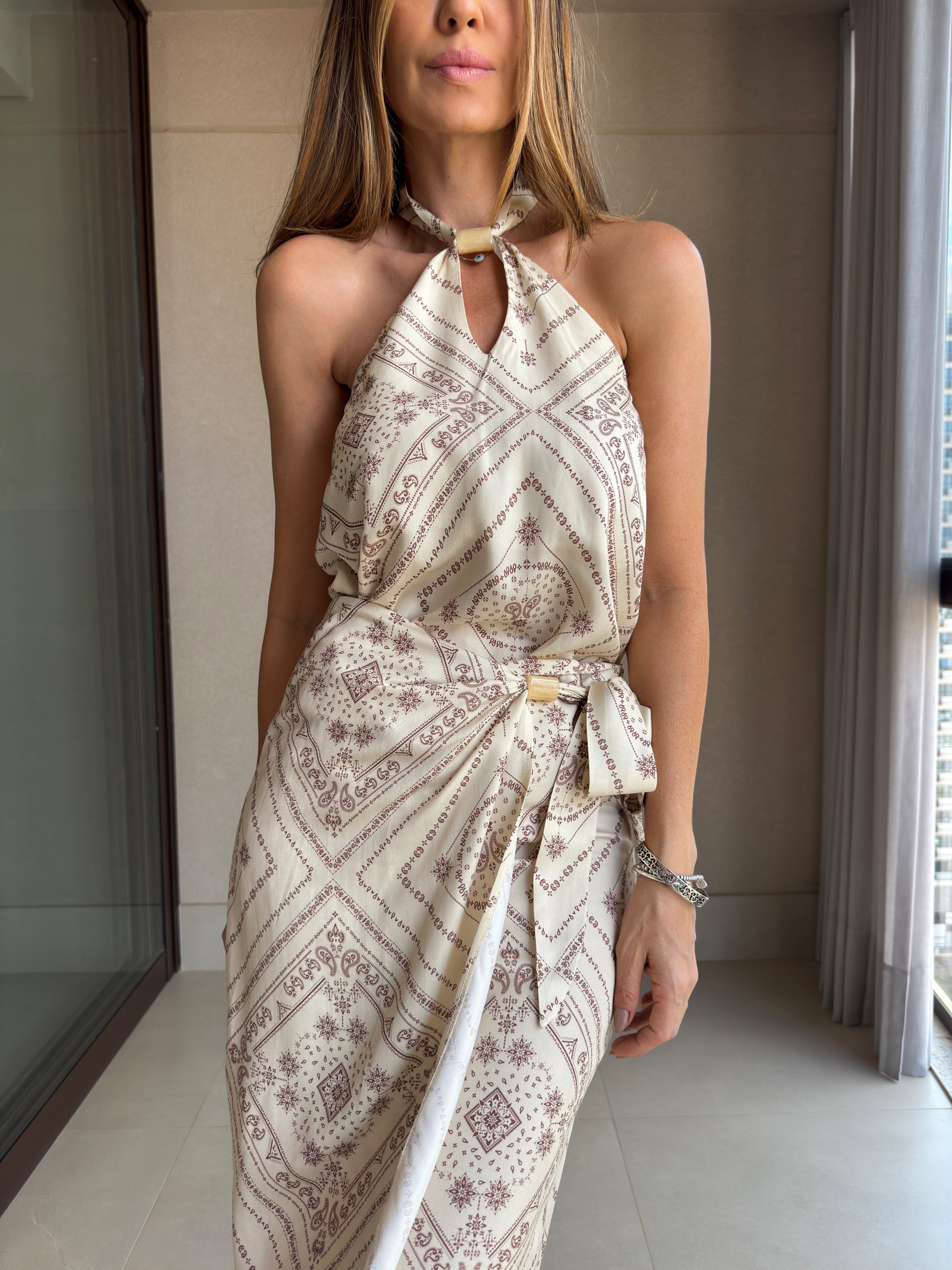 Blusa Scarf
