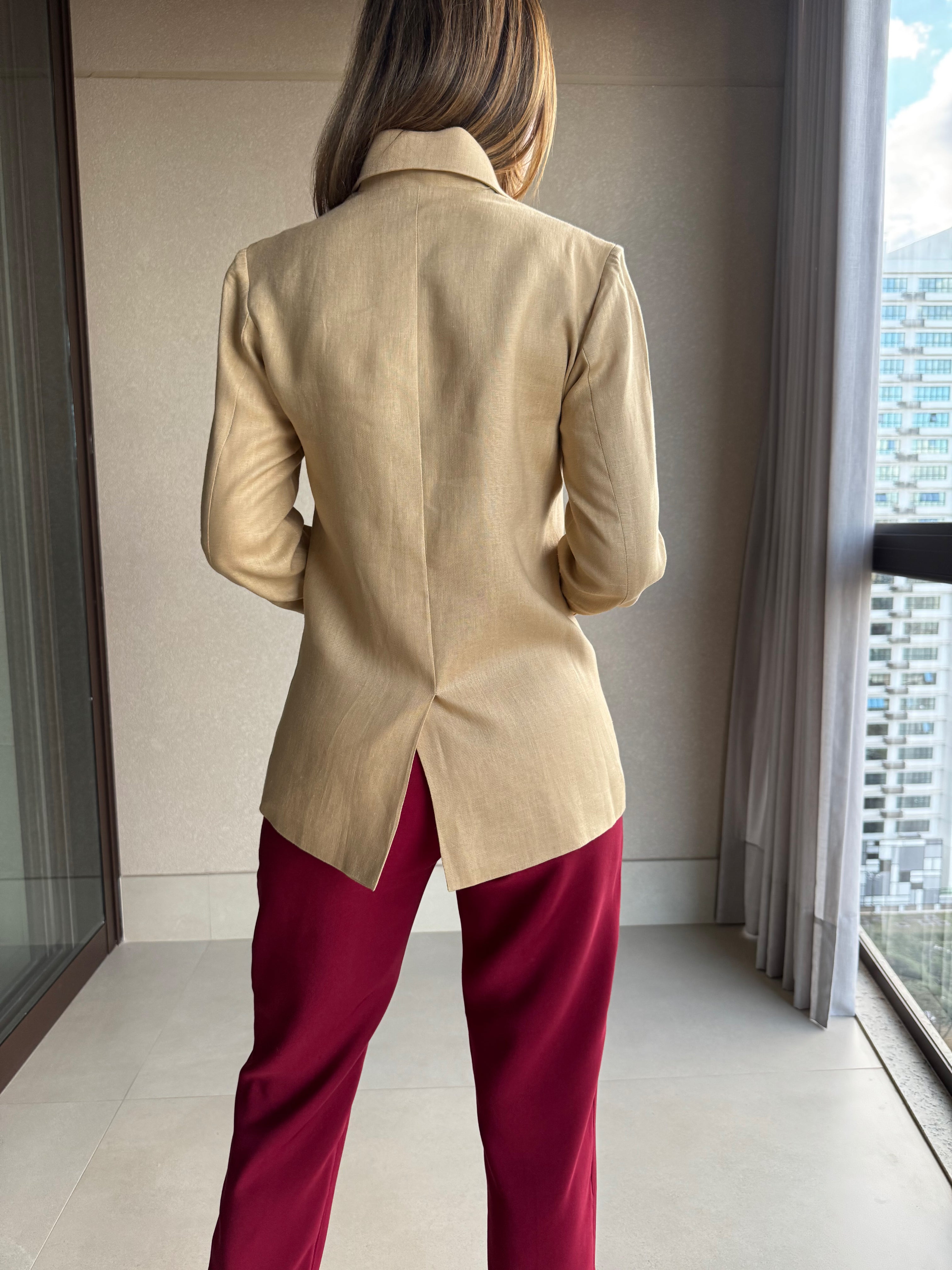 Blazer Cora Linho