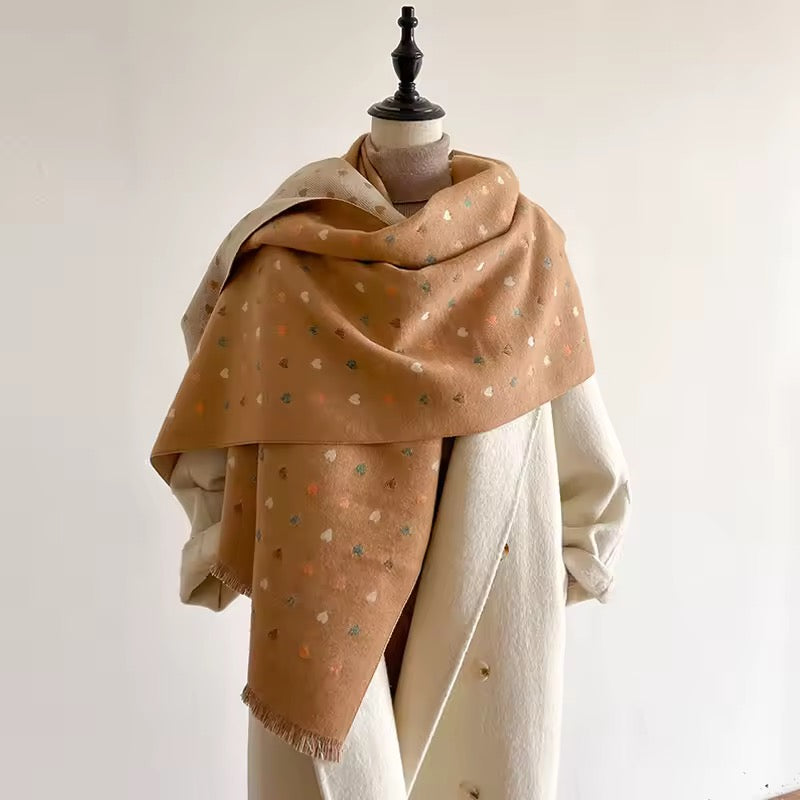 Pashmina Coração