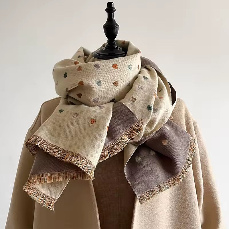 Pashmina Coração