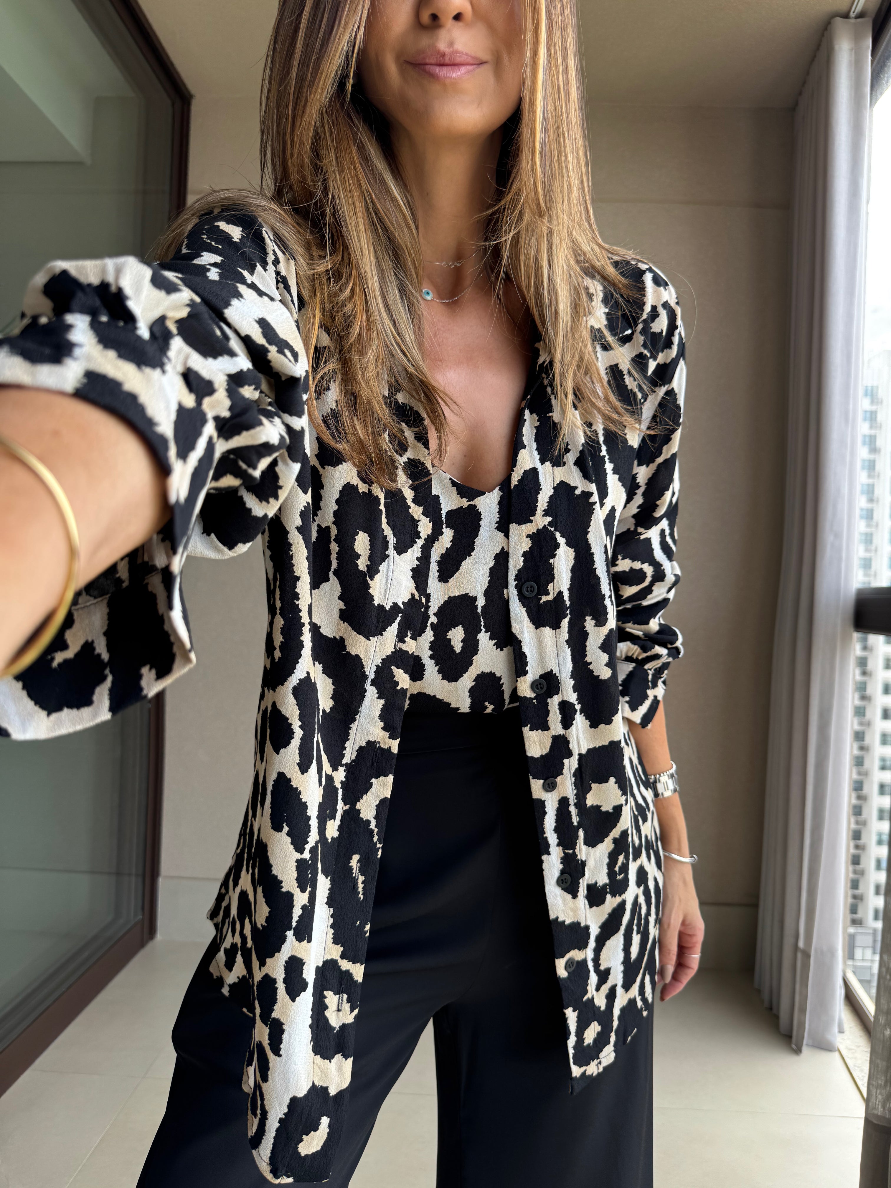 Camisa Animal Print