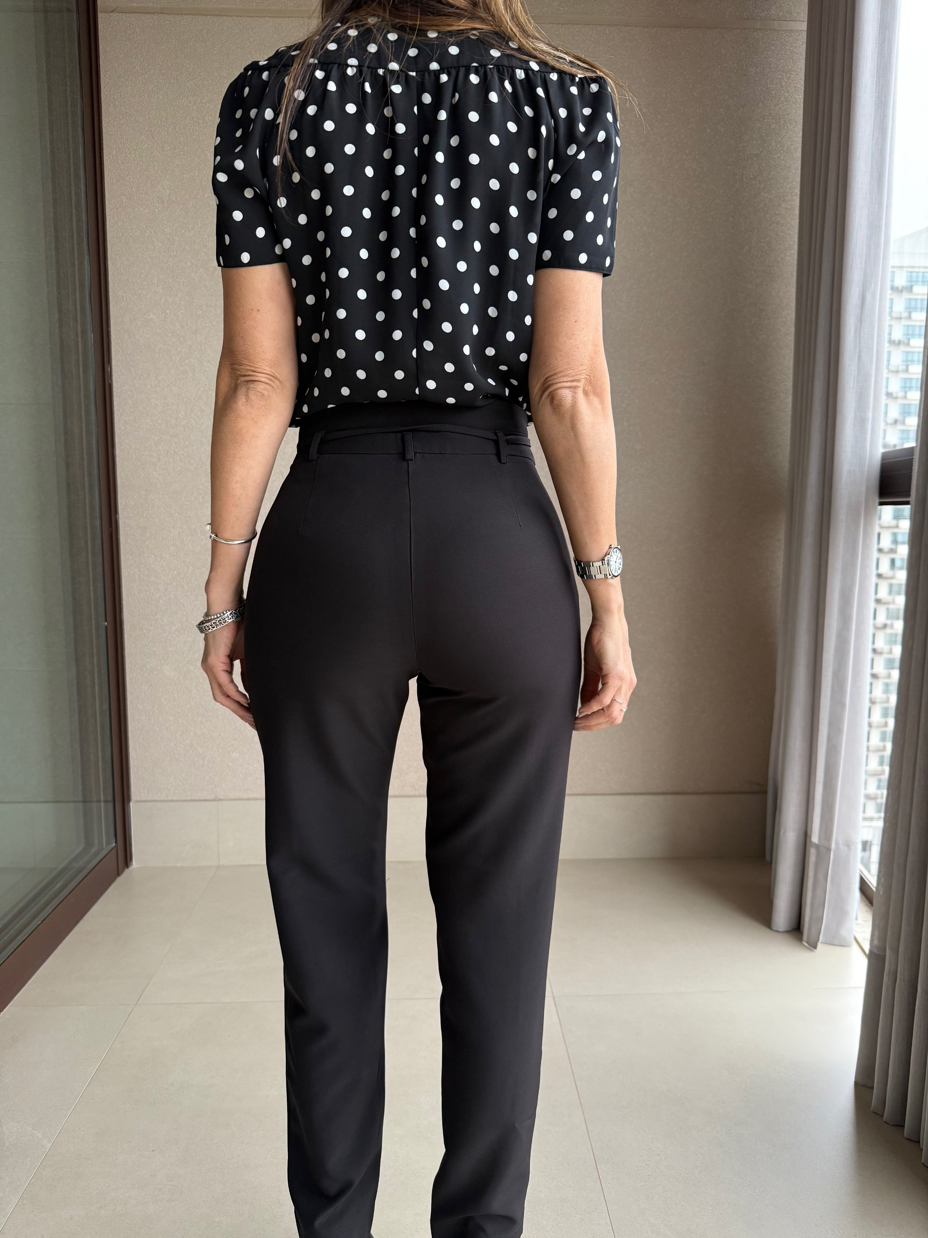 Calça Alfaiataria Flores