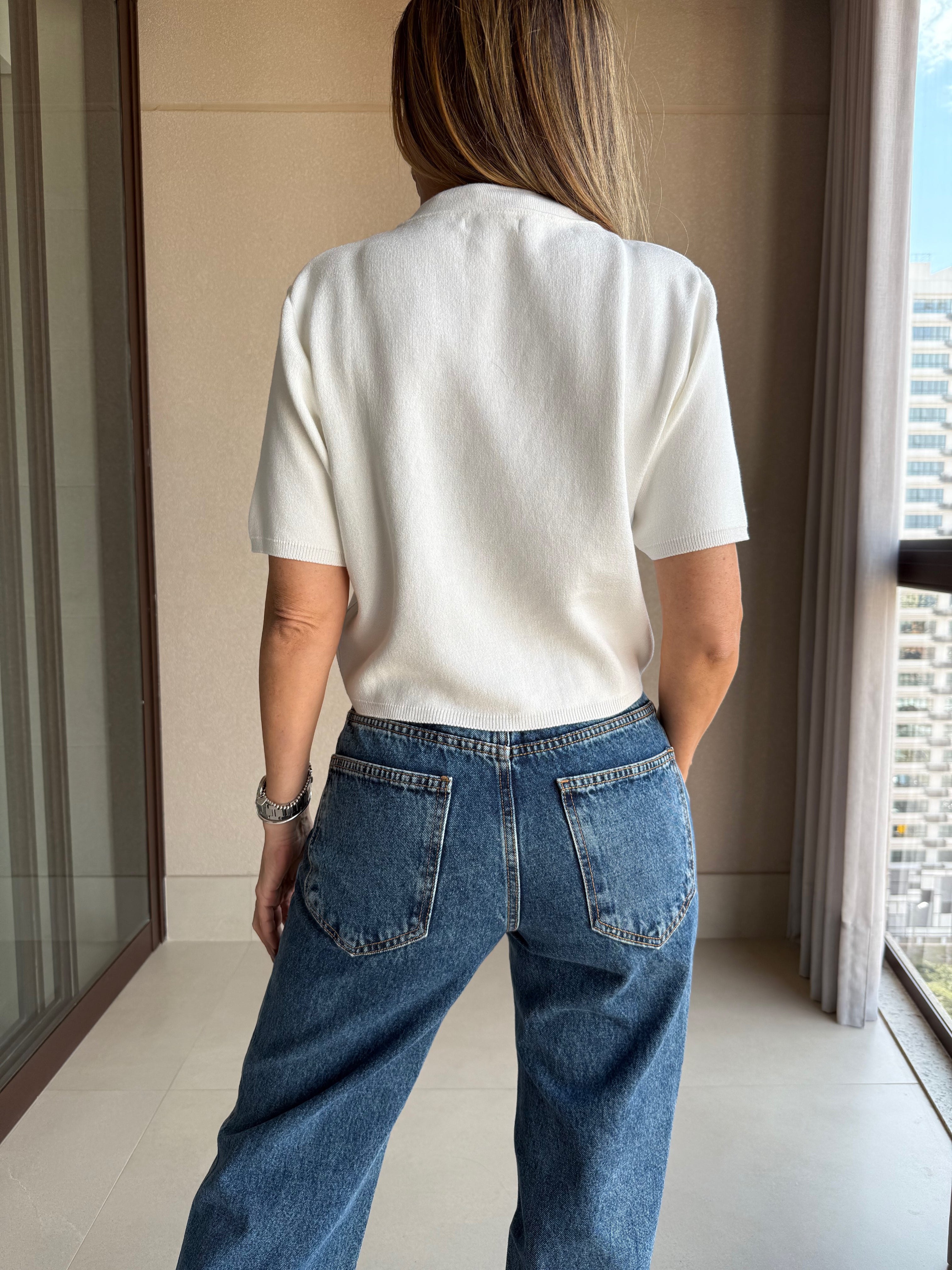 Blusa Dani Off White