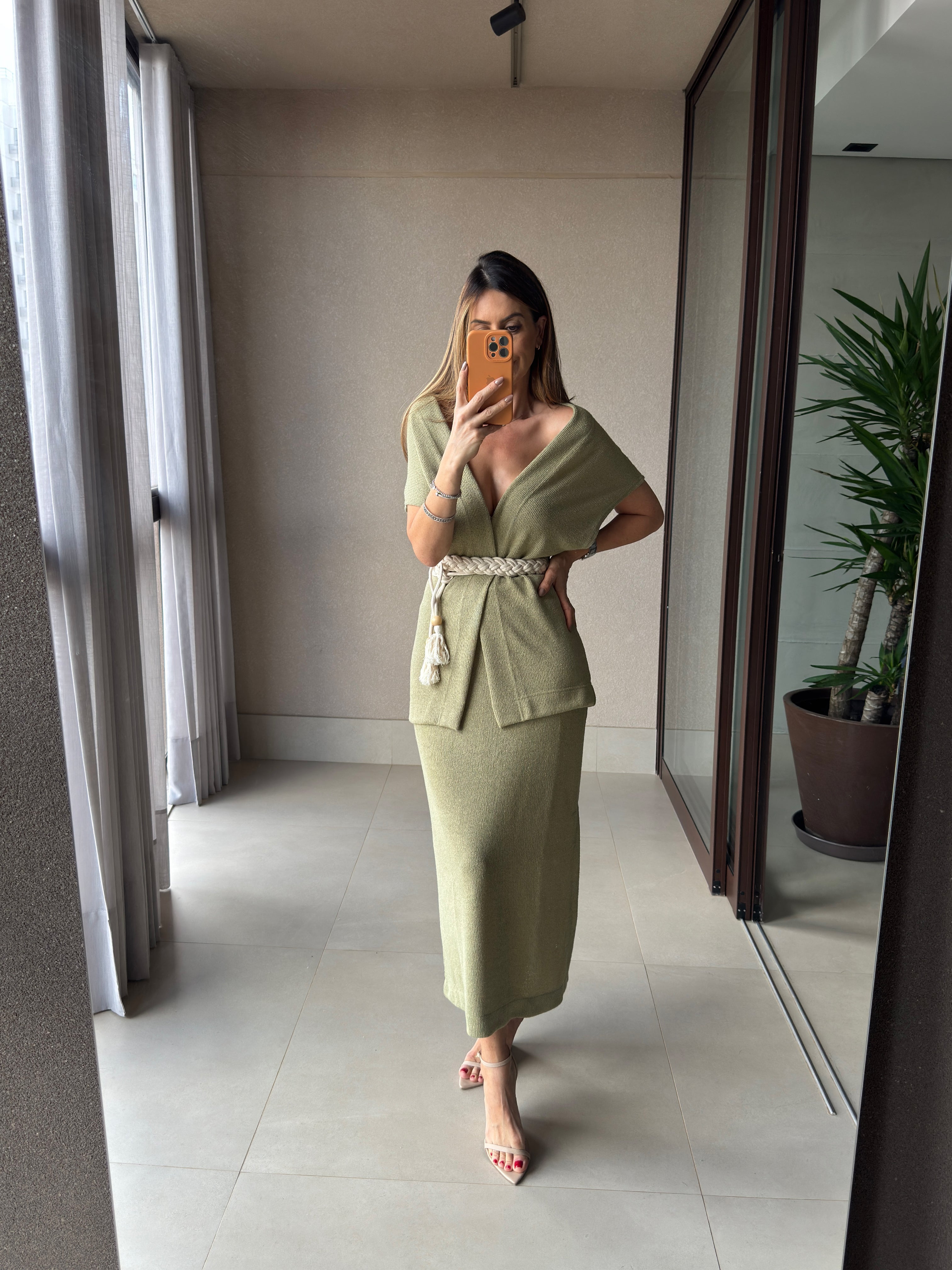 Saia Midi Tricot