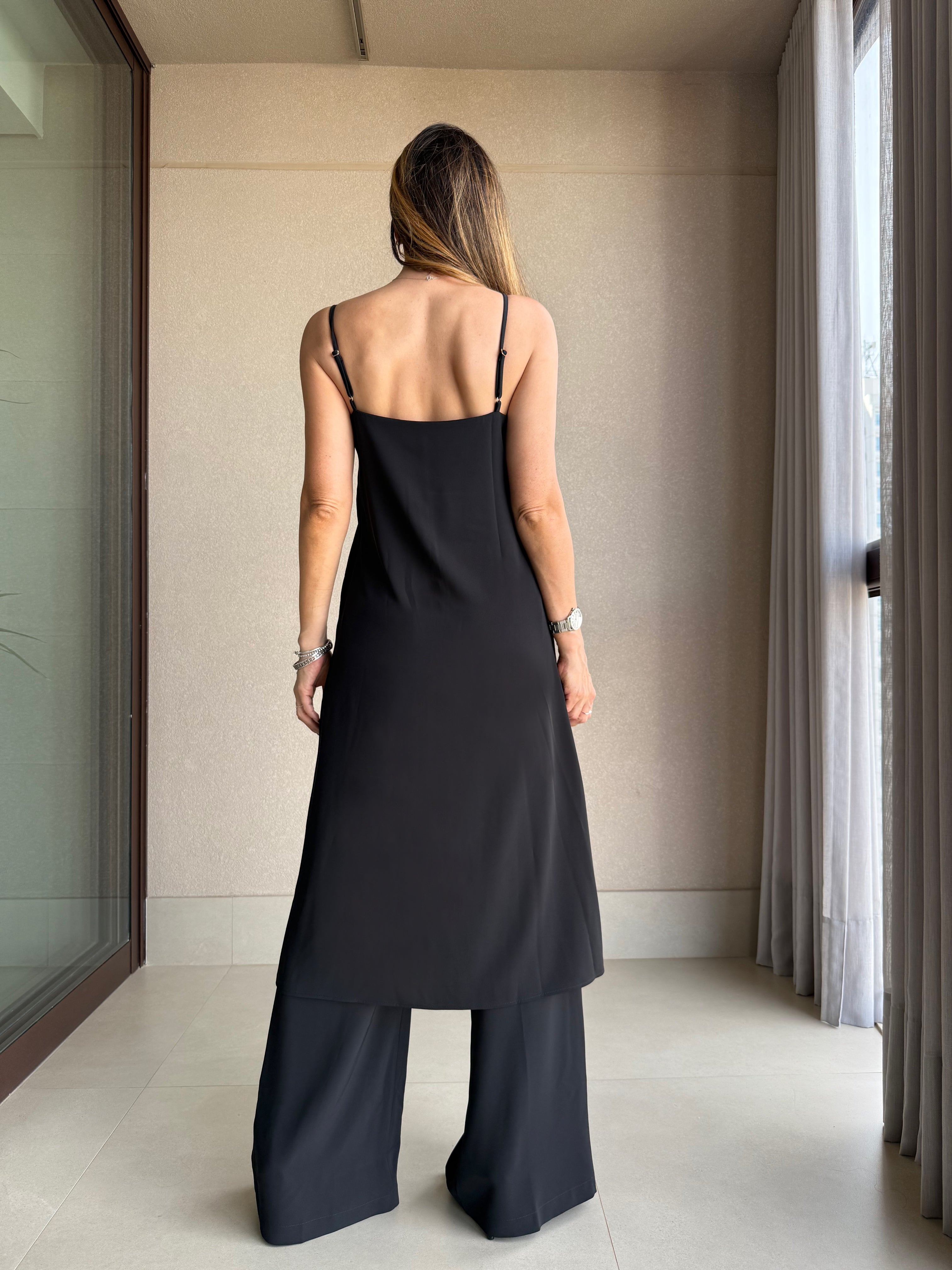 Conjunto Túnica e Calça Alfaiataria