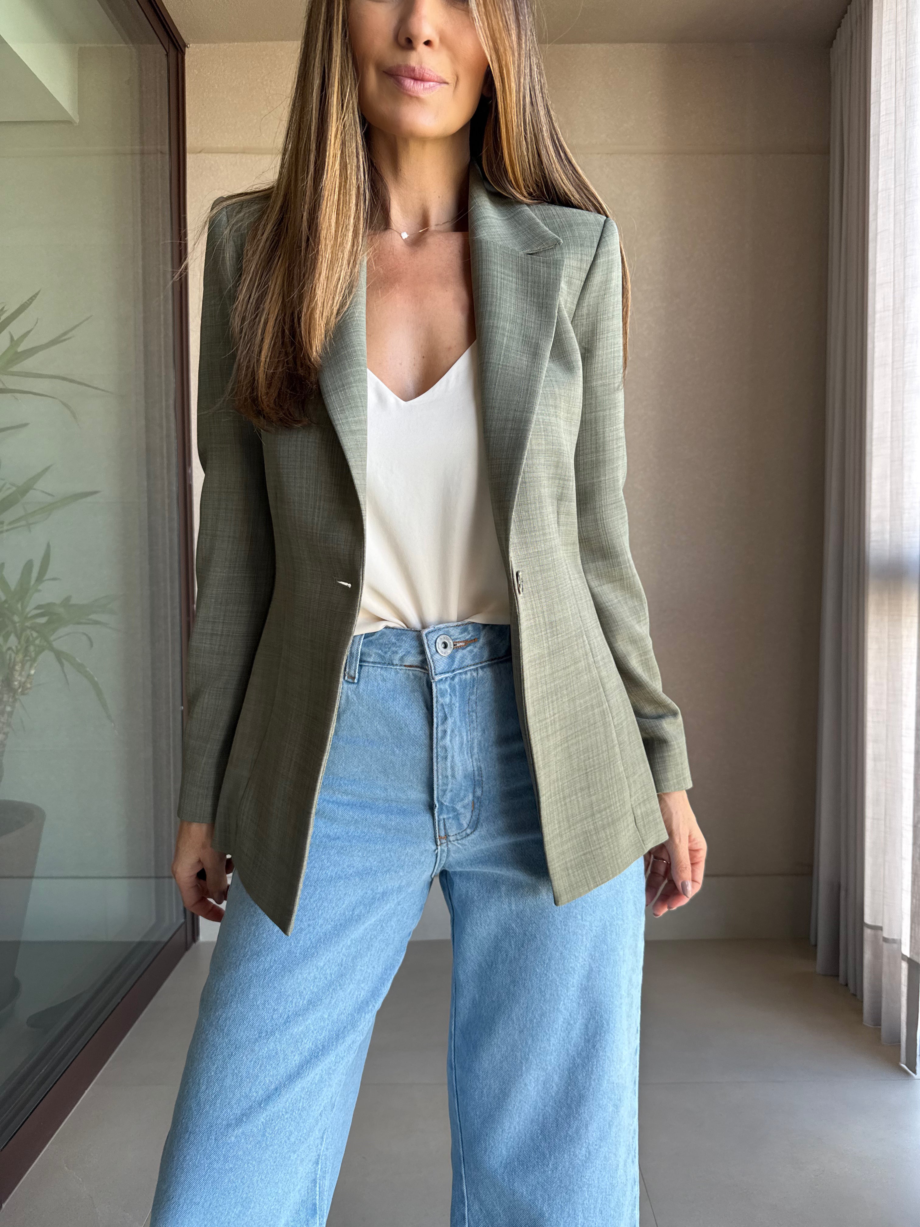 Blazer Fernanda Verde Militar