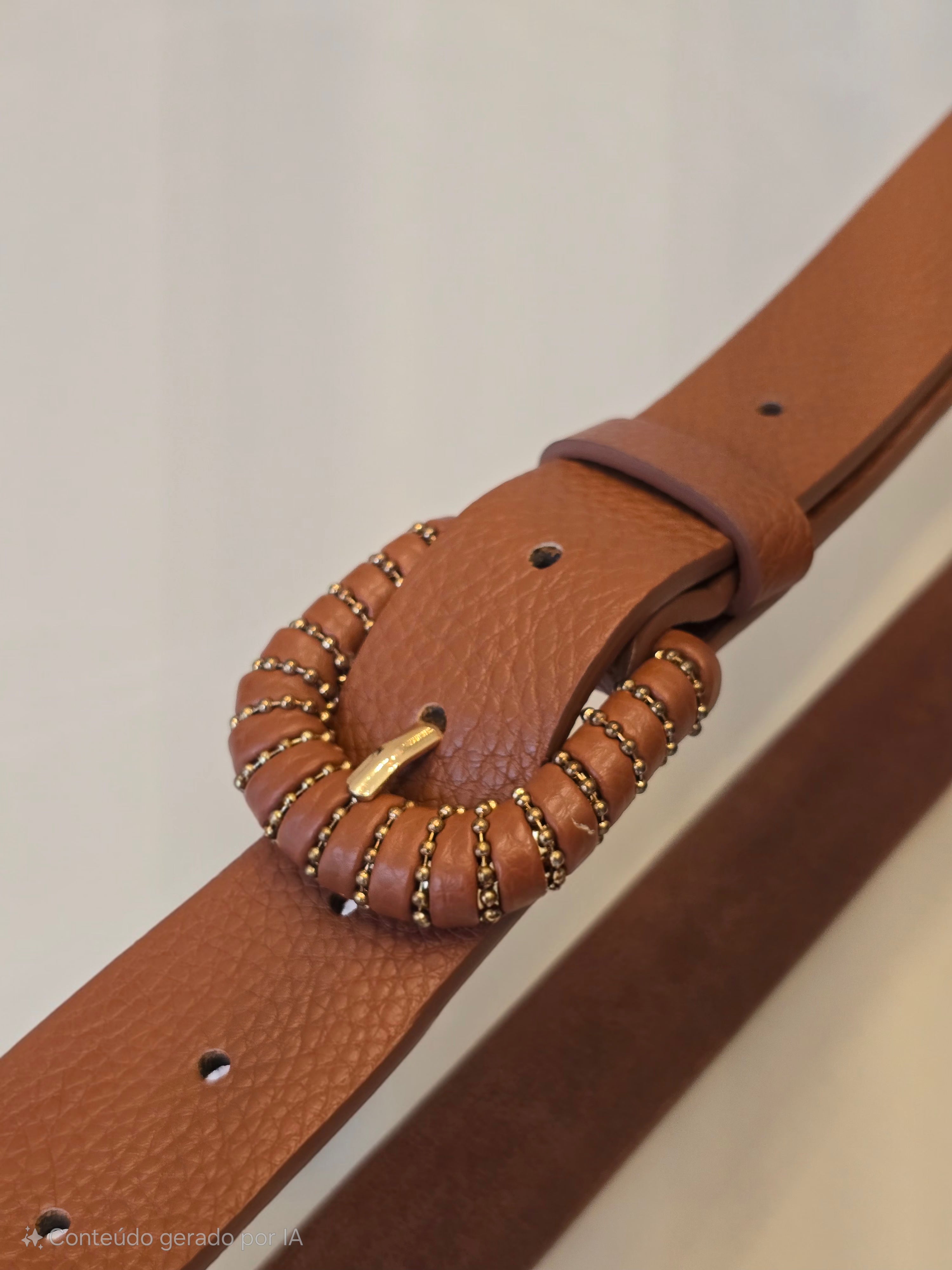 Cinto Fivela Detalhada