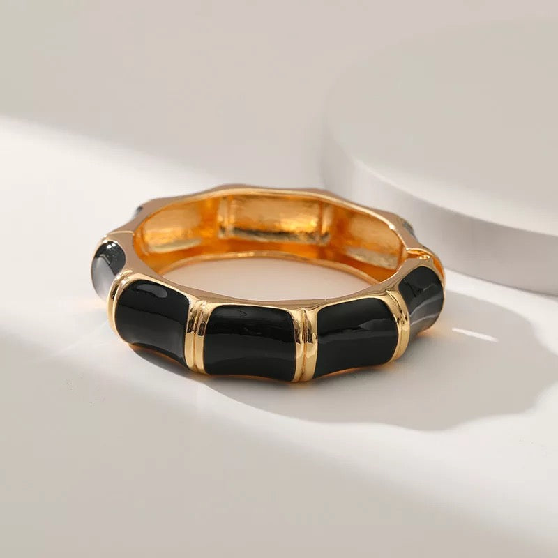 Bracelete Bamboo Preto